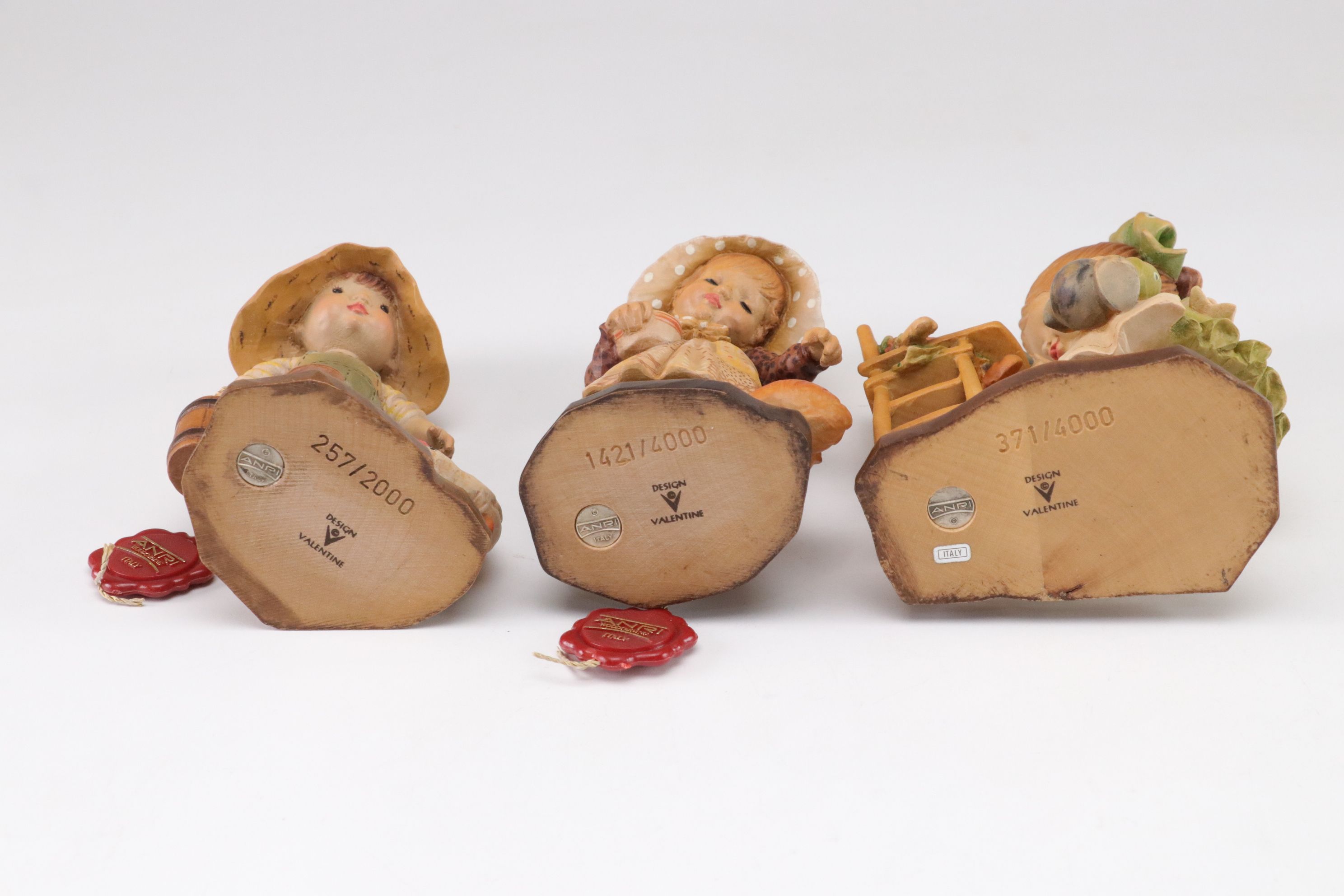 Sarah Kay for ANRI "Bride and Groom", "Rose Gate" and More Carved Wood Figurines