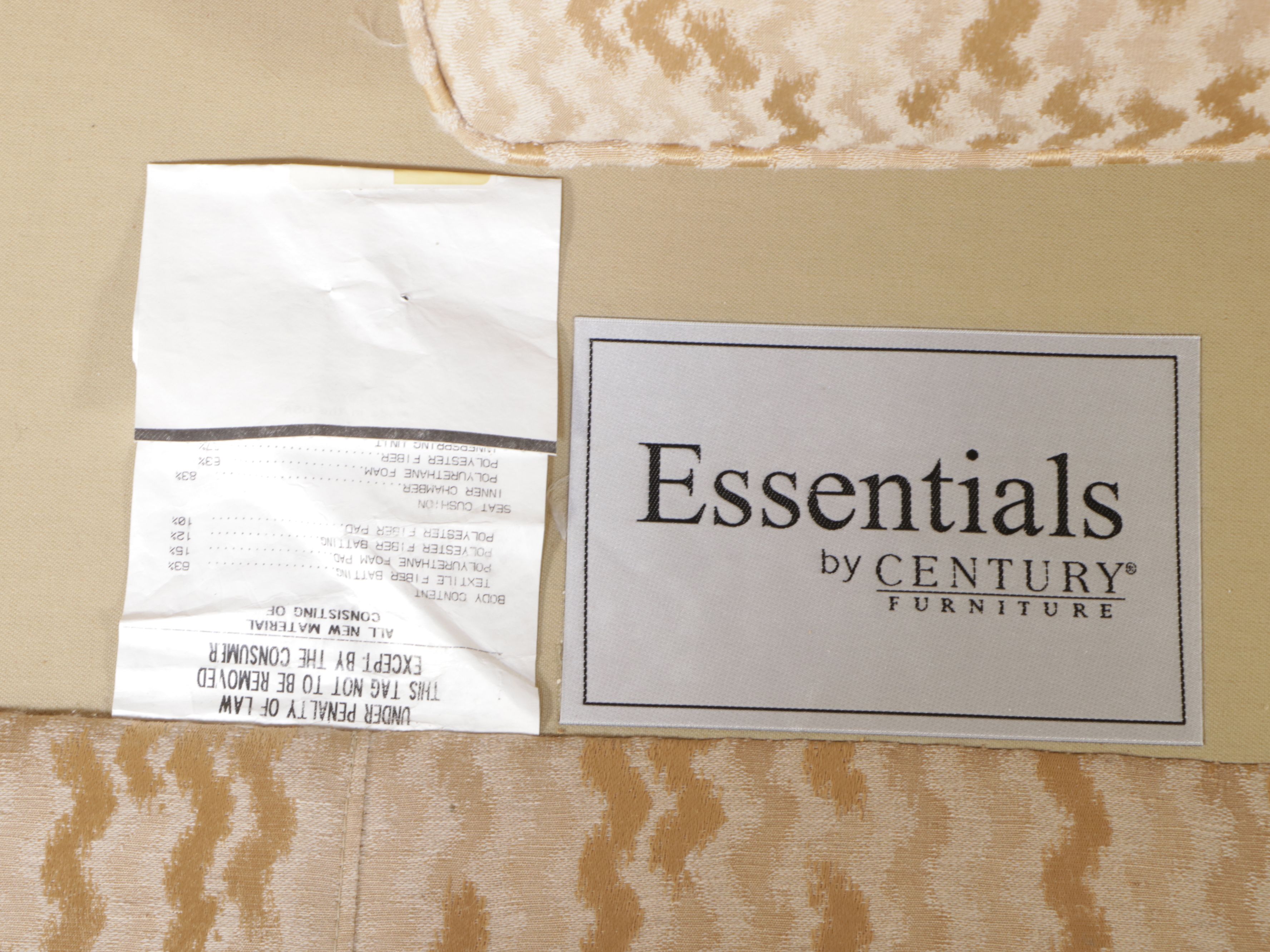 Essentials by Century Furniture Upholstered Loveseat