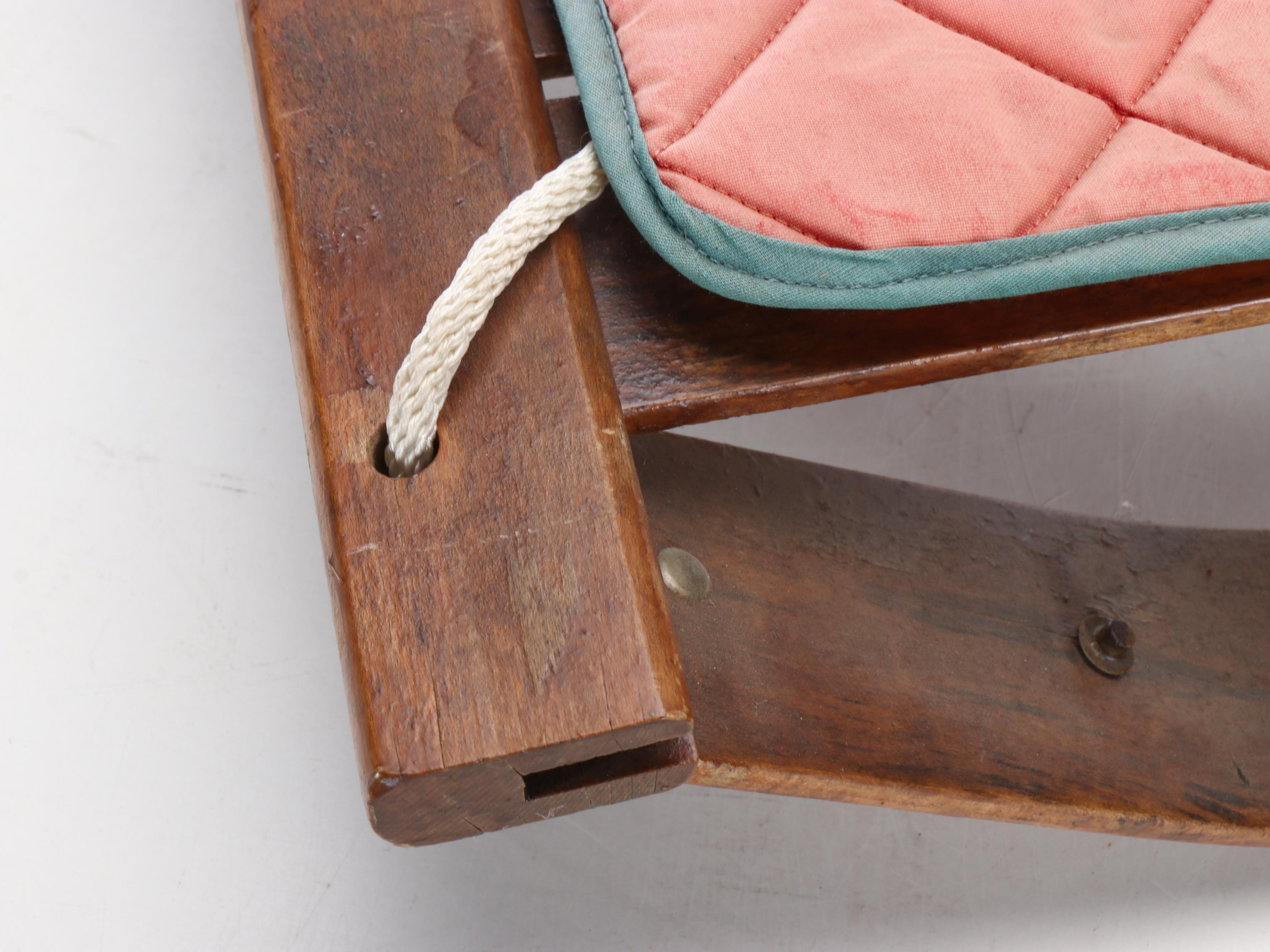 Children's Wooden Pull Sled