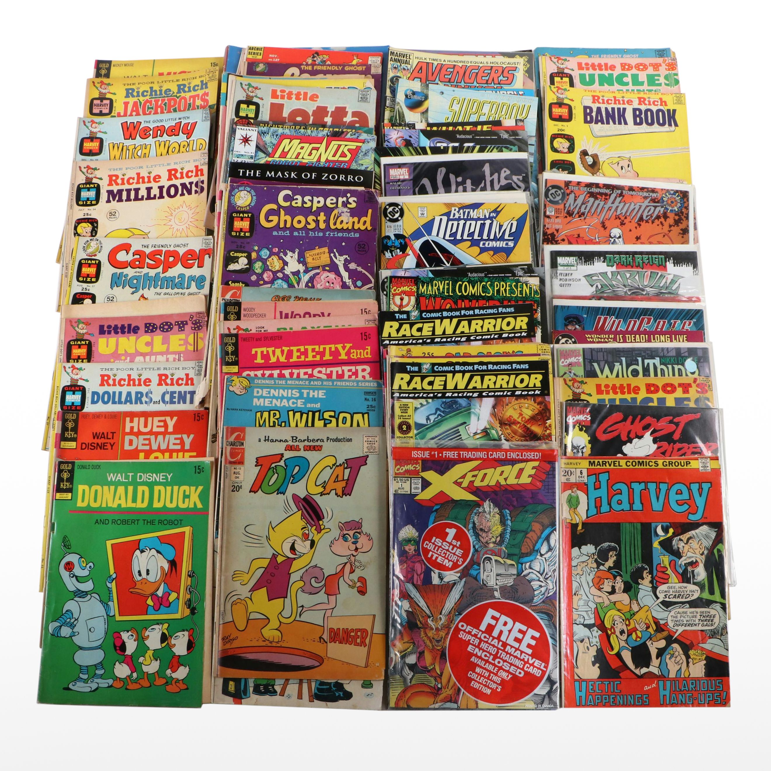 Bronze-Modern Age Comic Books Featuring "Fantastic Four" and More