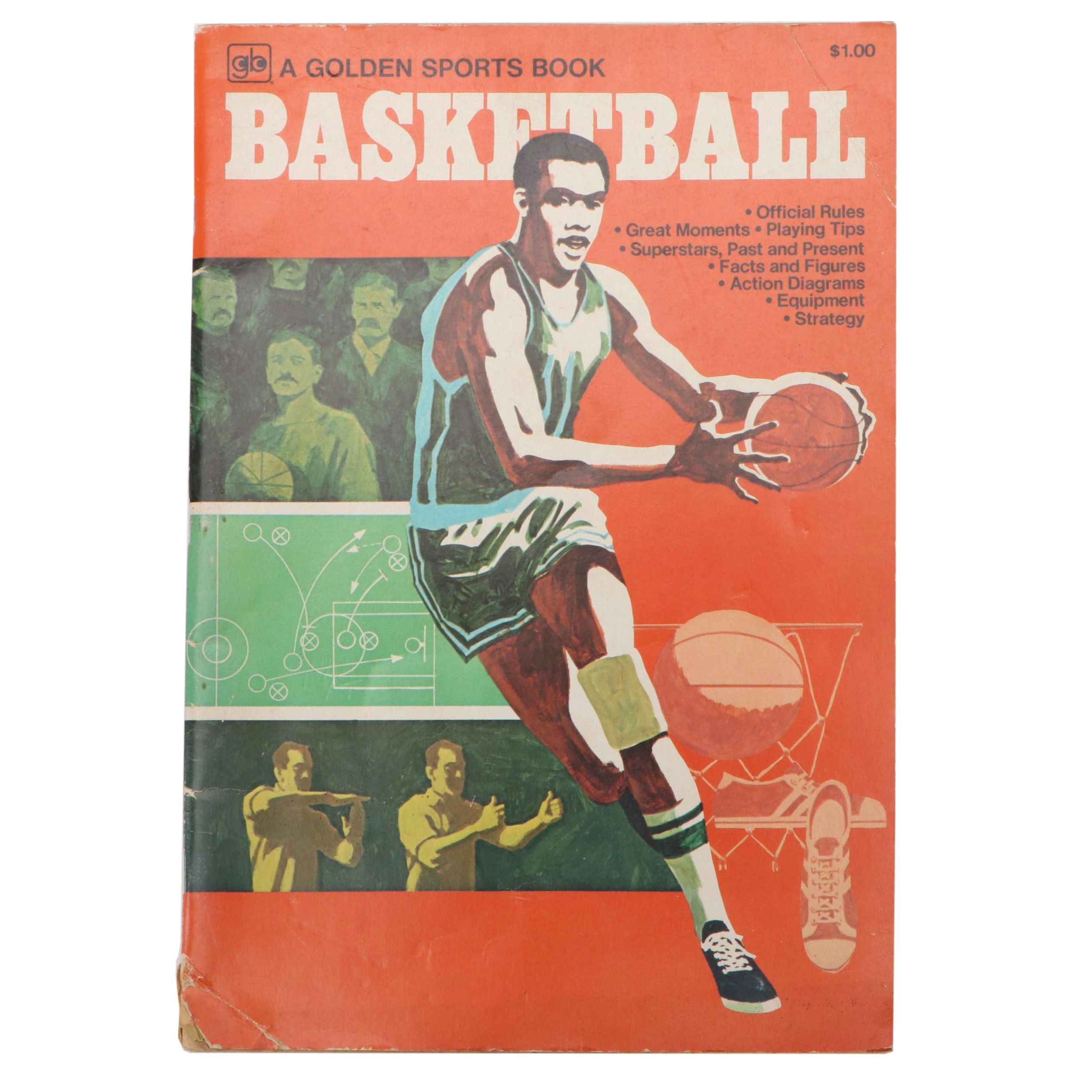 Illustrated "Basketball" by Ross Olney, 1975