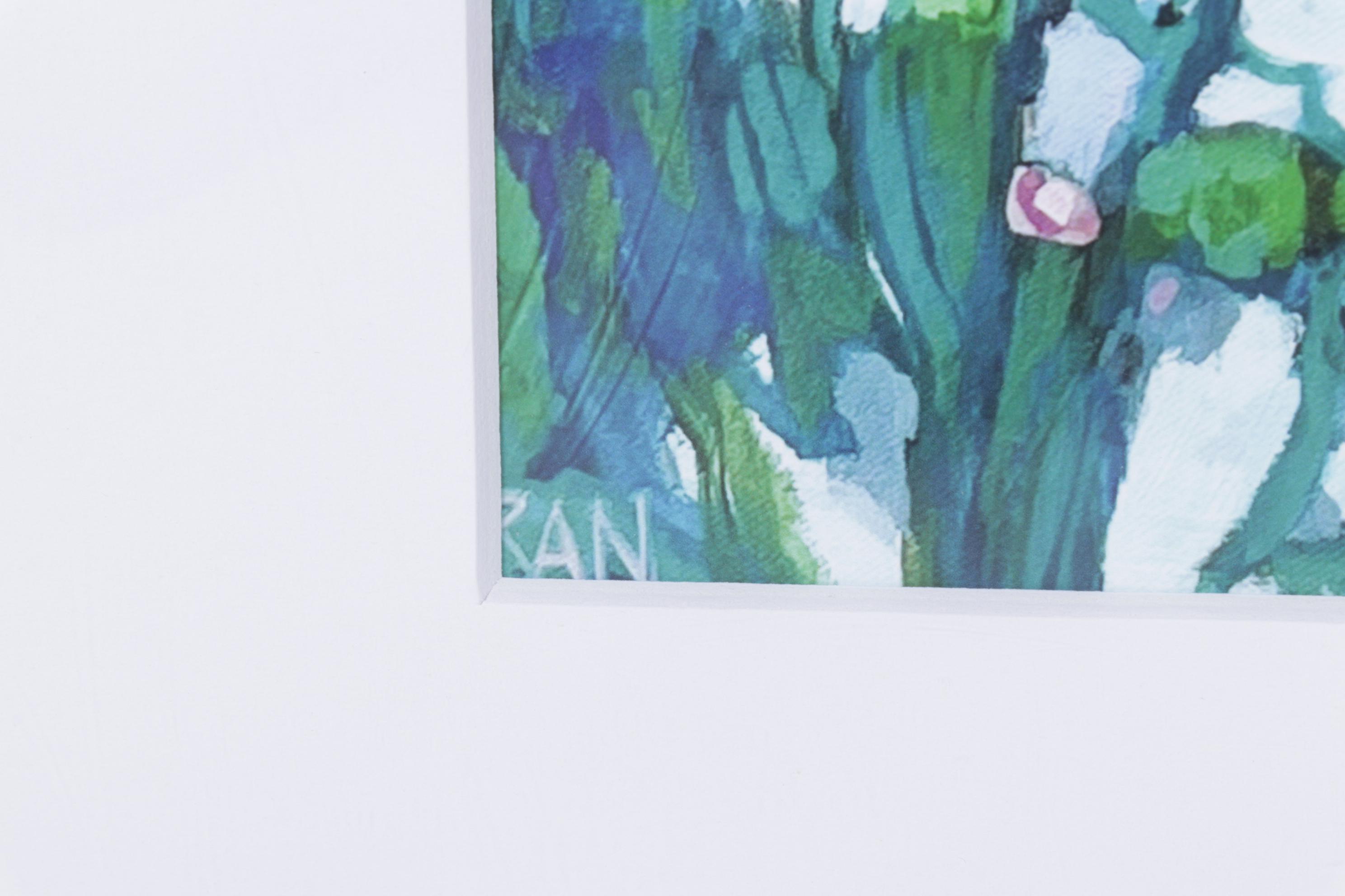 Surrealist Freshwater Landscape "In The Flow" Giclée on Paper, 2025