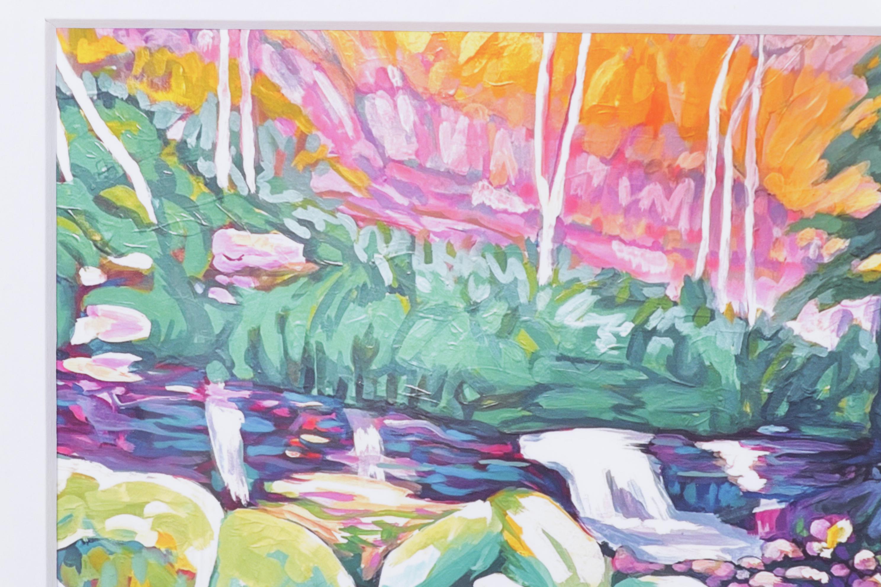 Surrealist Forest Landscape "New Beginnings" Giclée on Paper, 2025