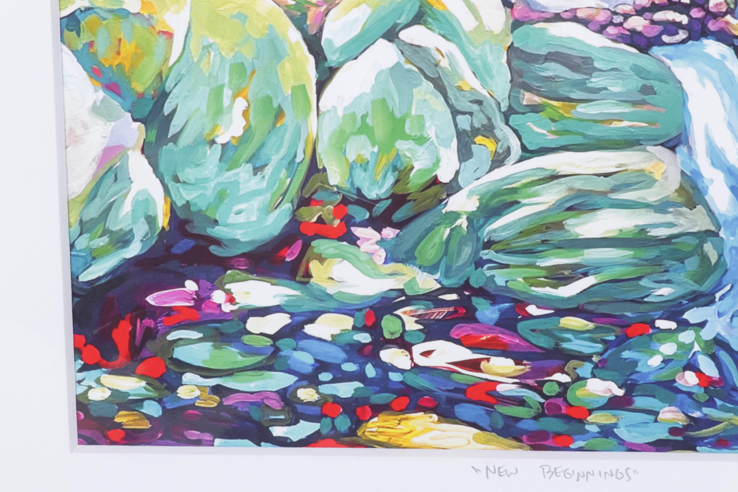 Surrealist Forest Landscape "New Beginnings" Giclée on Paper, 2025