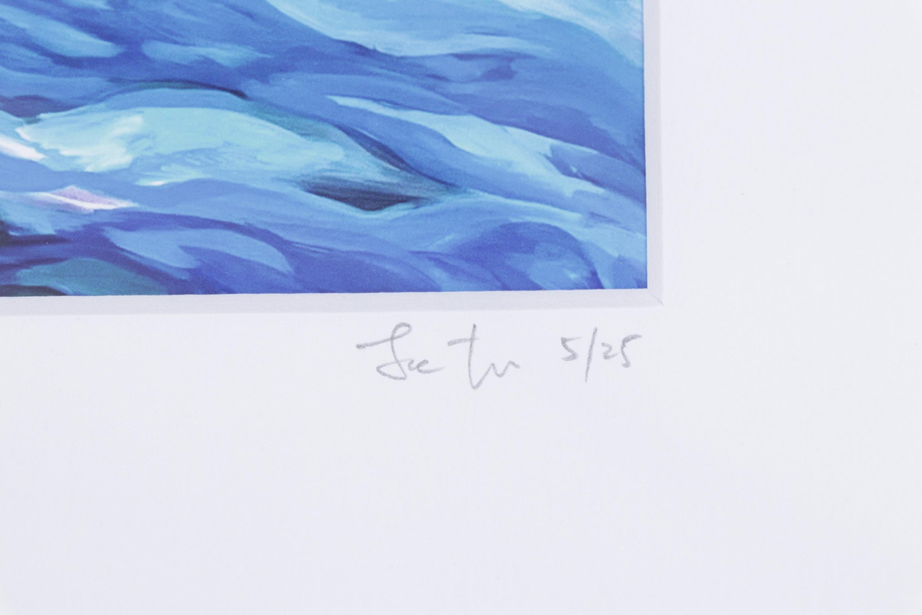 Surrealist Forest Landscape "New Beginnings" Giclée on Paper, 2025