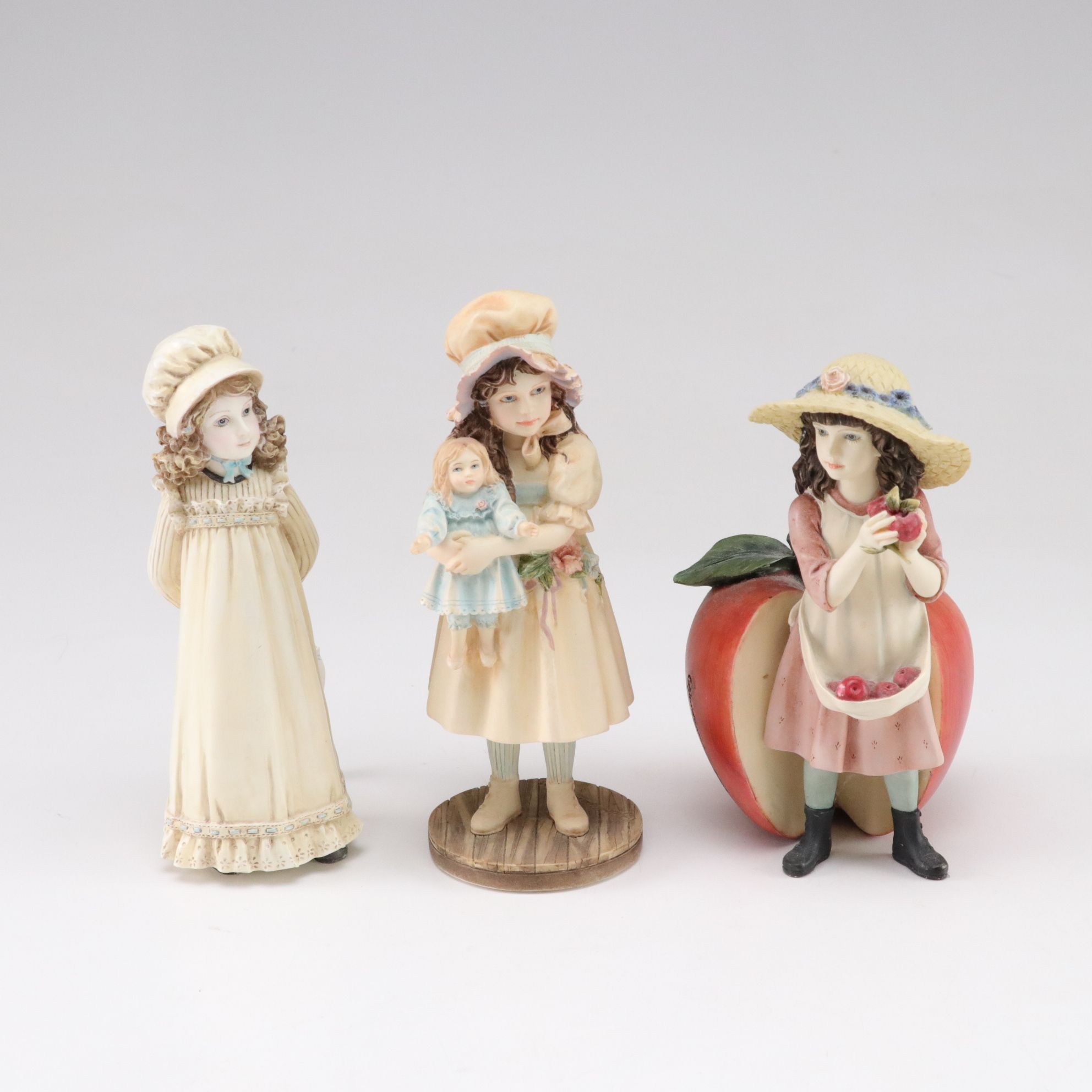 Jan Hagara Resin Figurines Featuring "Addie", "Judy", and More
