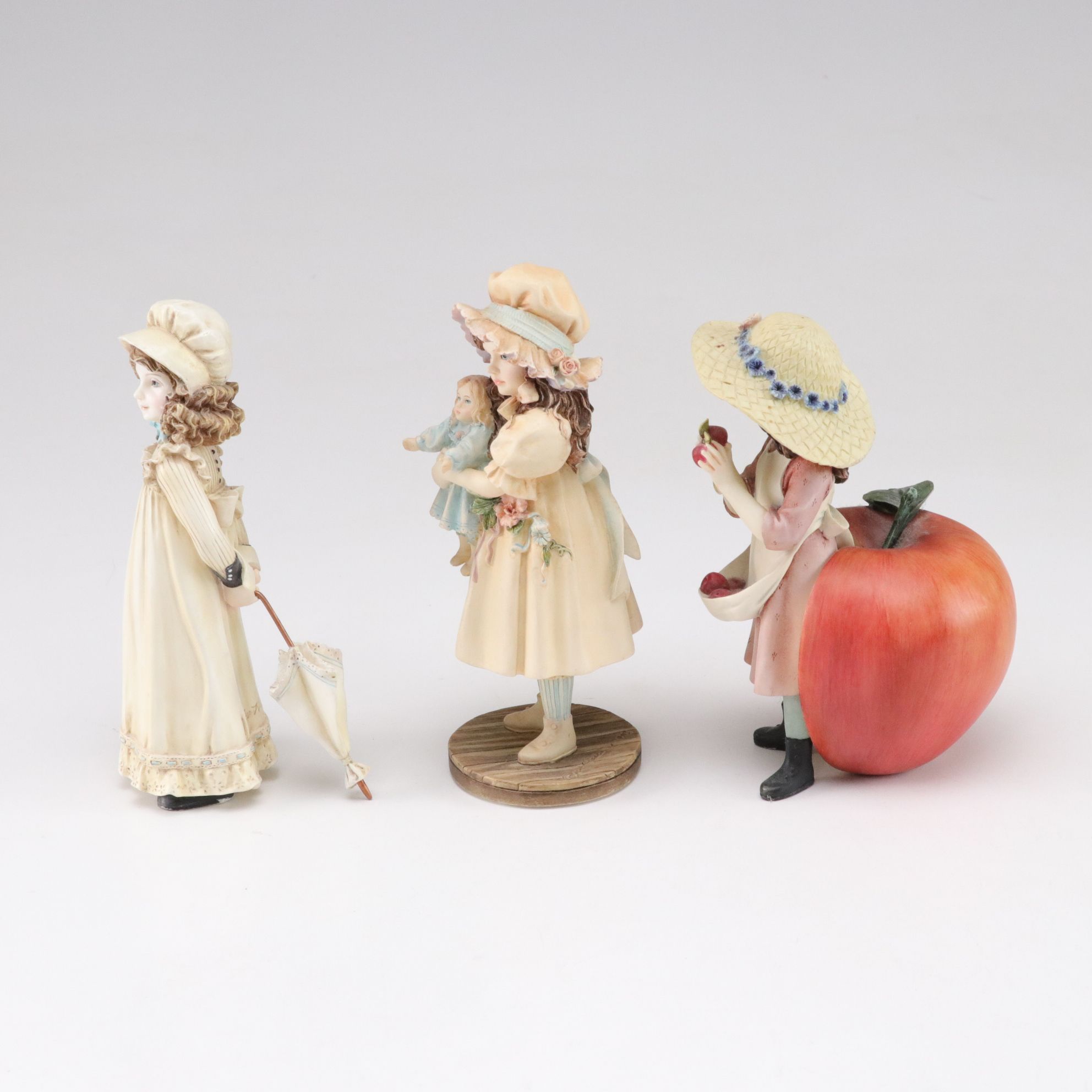 Jan Hagara Resin Figurines Featuring "Addie", "Judy", and More