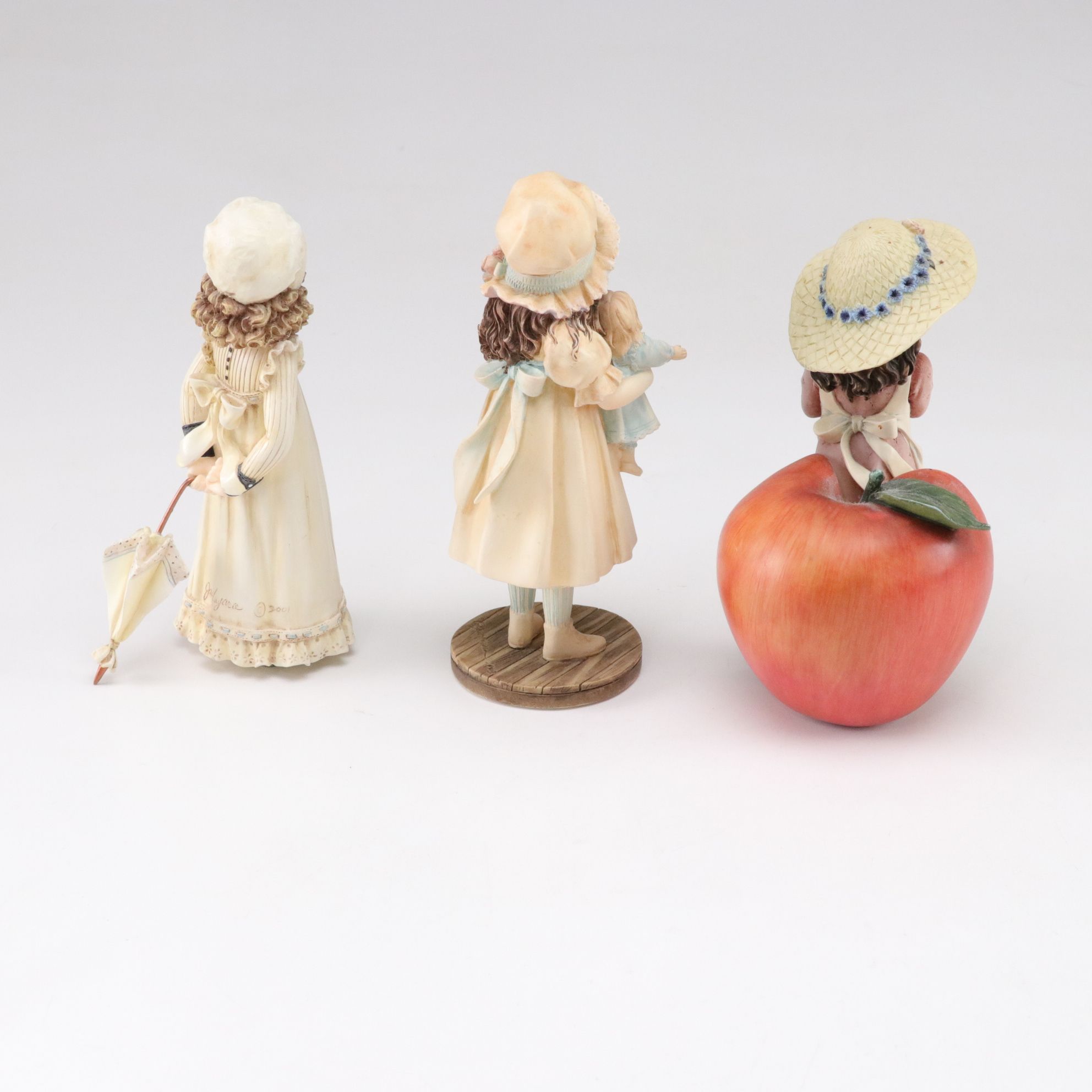 Jan Hagara Resin Figurines Featuring "Addie", "Judy", and More