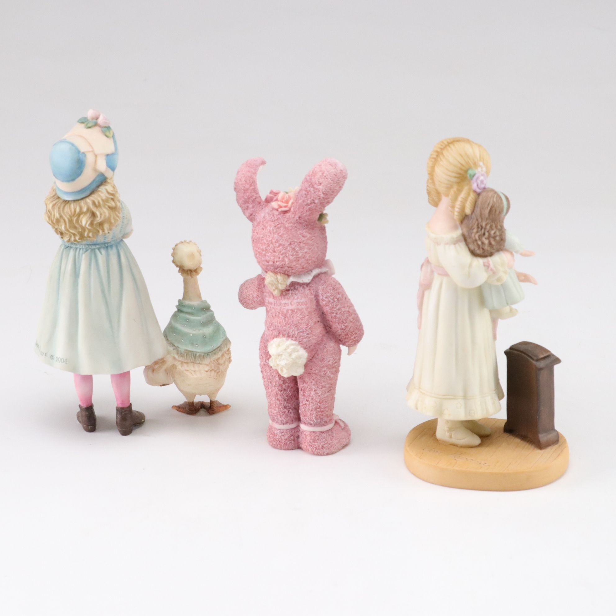 Jan Hagara Resin Figurines Featuring "Addie", "Judy", and More