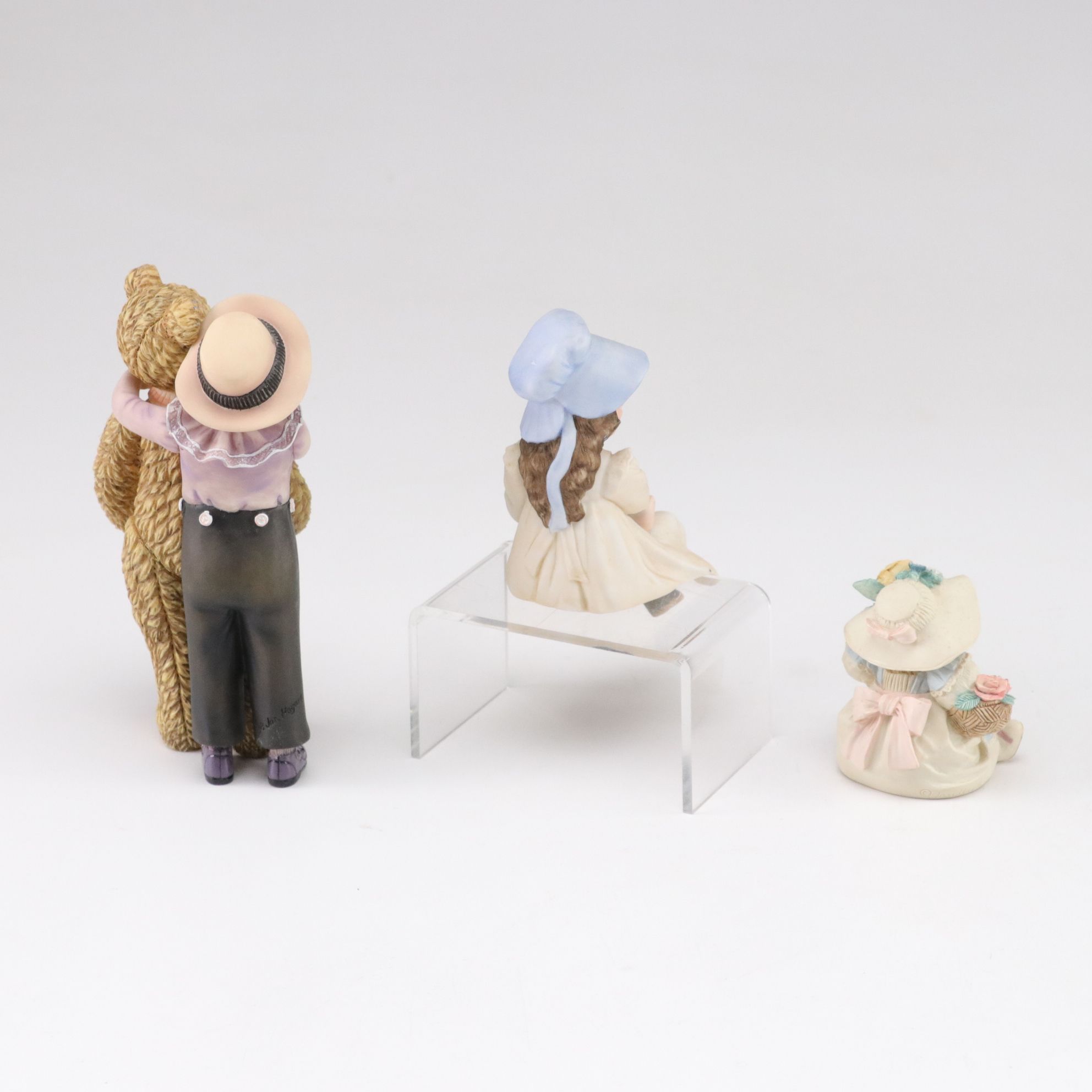 Jan Hagara Resin Figurines Featuring "Addie", "Judy", and More