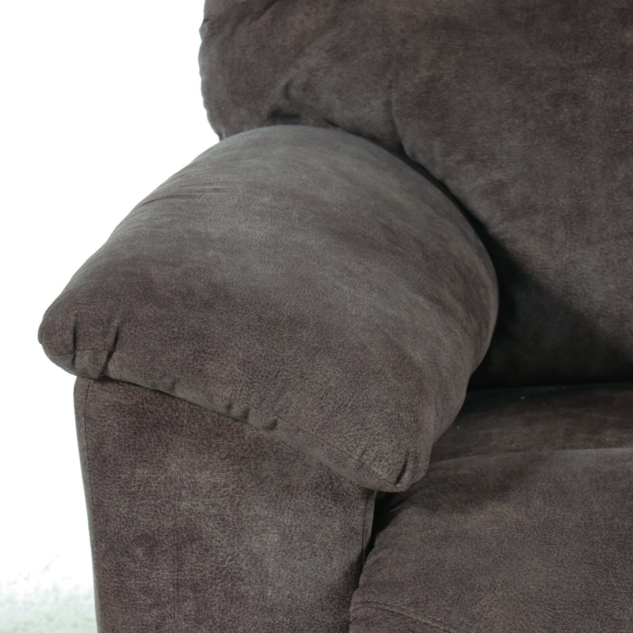 La-Z-Boy Overstuffed Upholstered Dual Power Recliner with Charging Ports