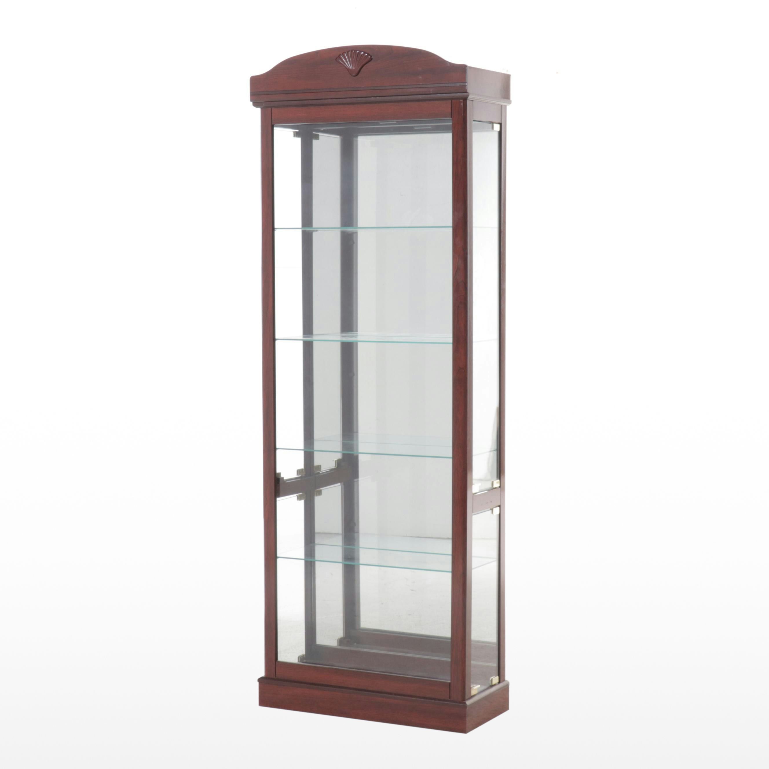 Federal Style Cherry Curio Cabinet