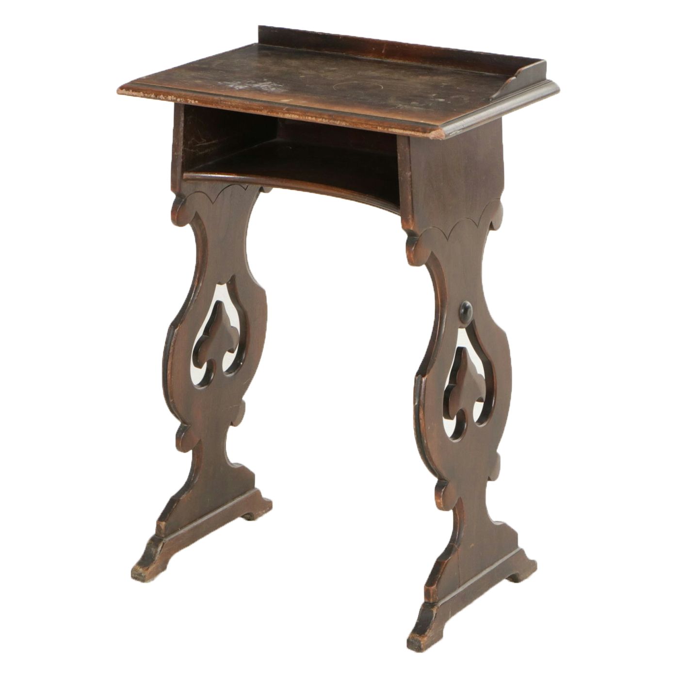 Kittinger Walnut Work Table, Early 20th Century