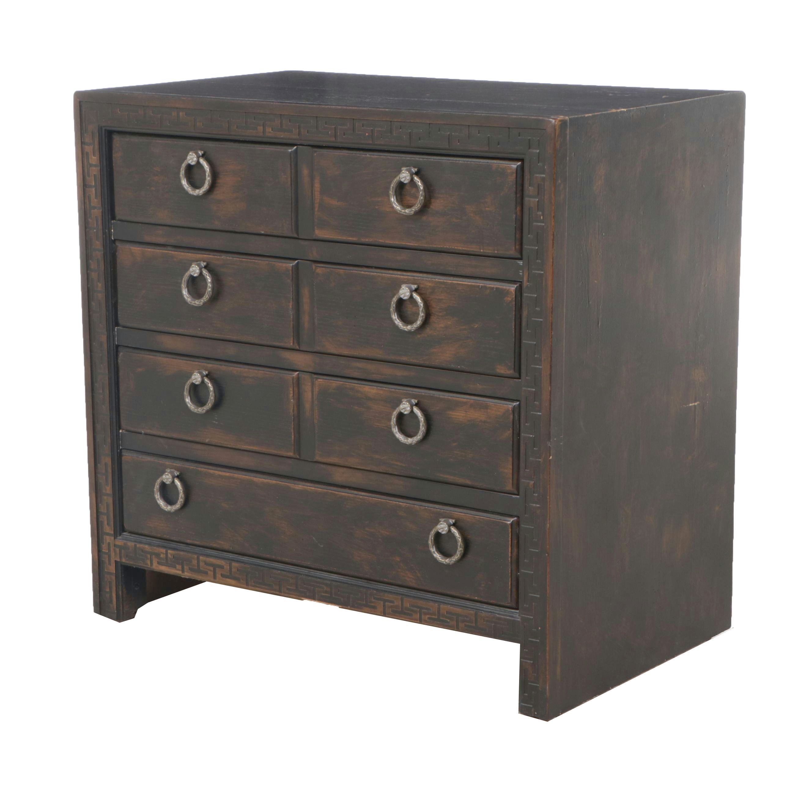 Century Furniture Ebonized Wood Four-Drawer Chest