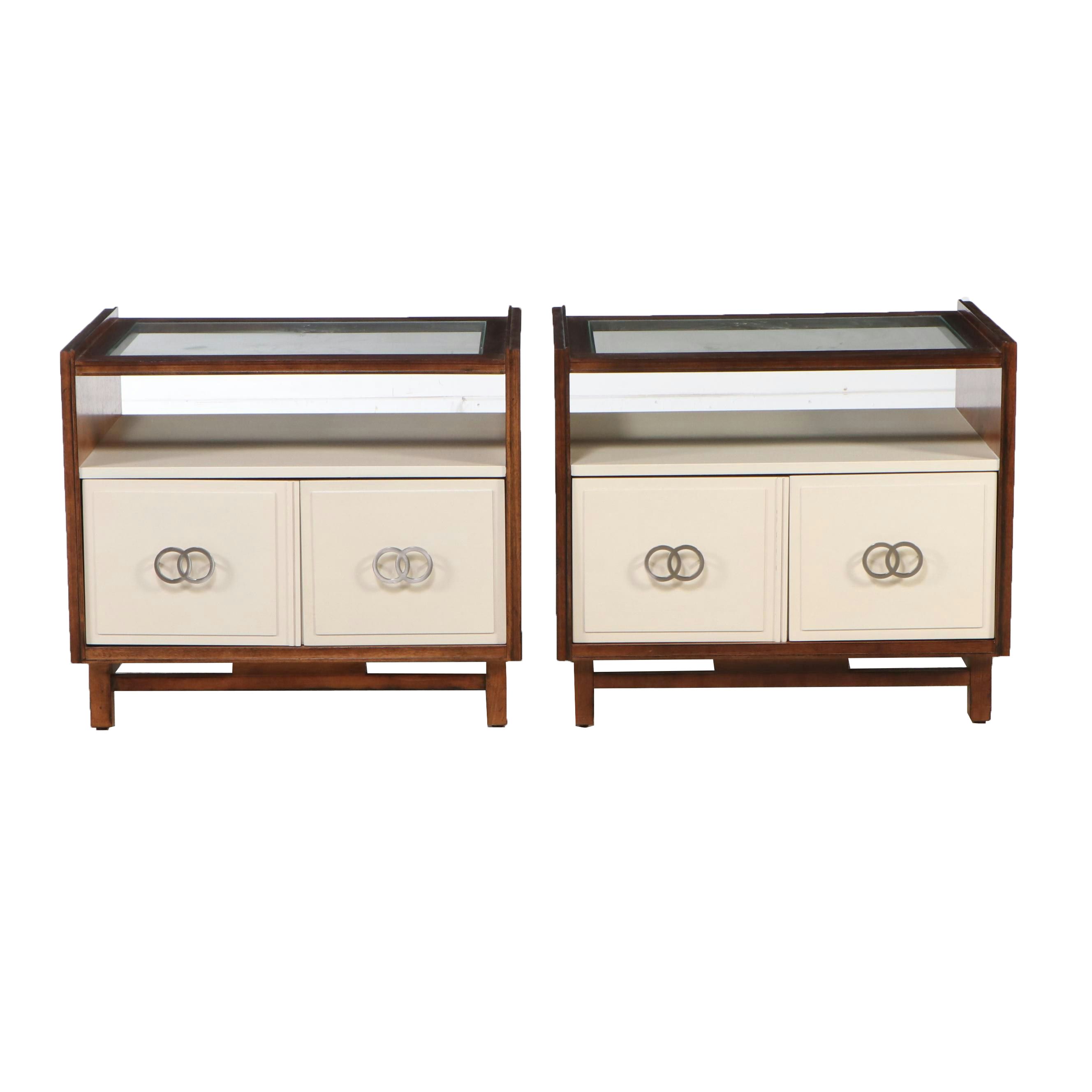 Pair of Mid Century Modern Style Nightstands