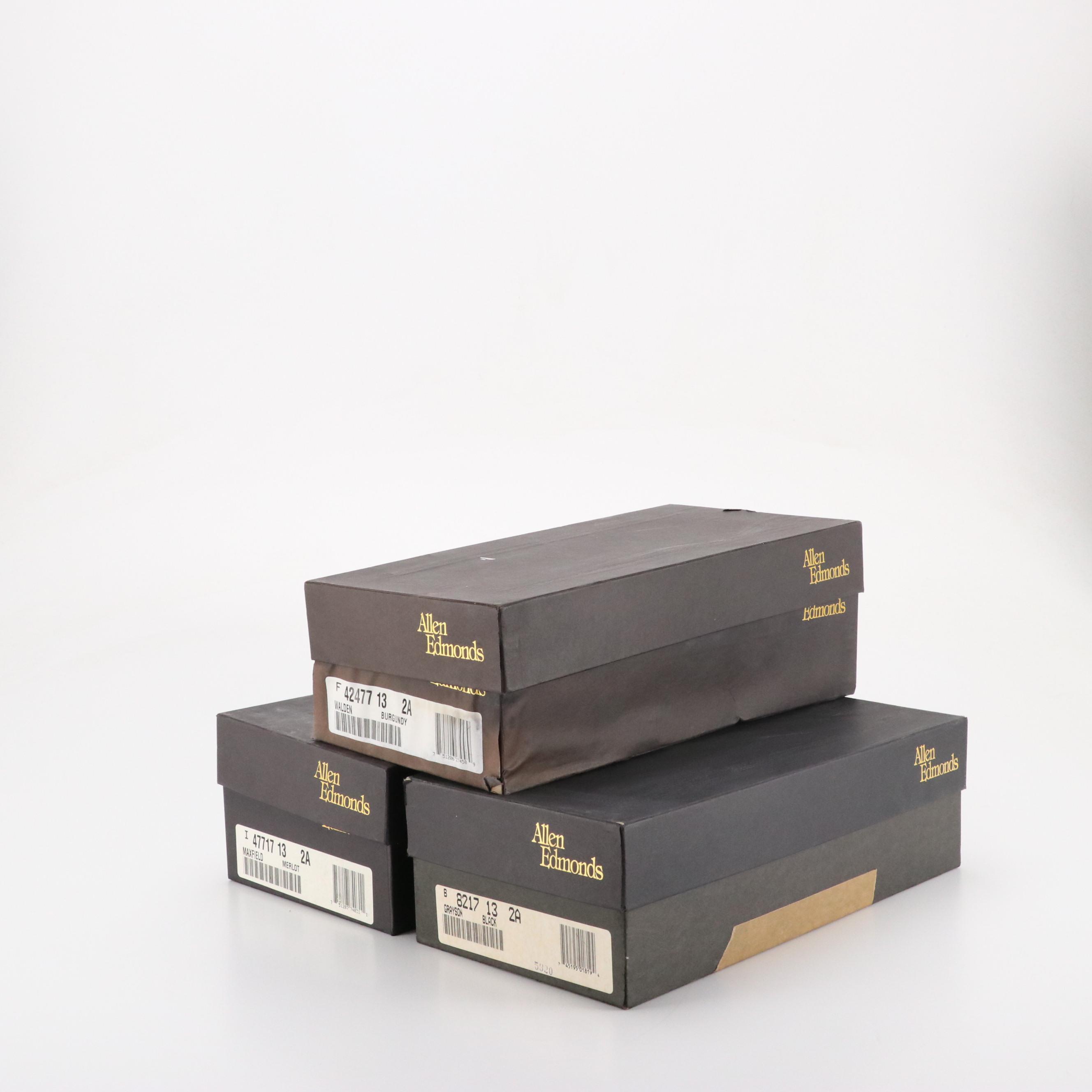 Men's Allen Edmonds Leather Stockbridge Dress Shoes, Grayson and Walden Loafers