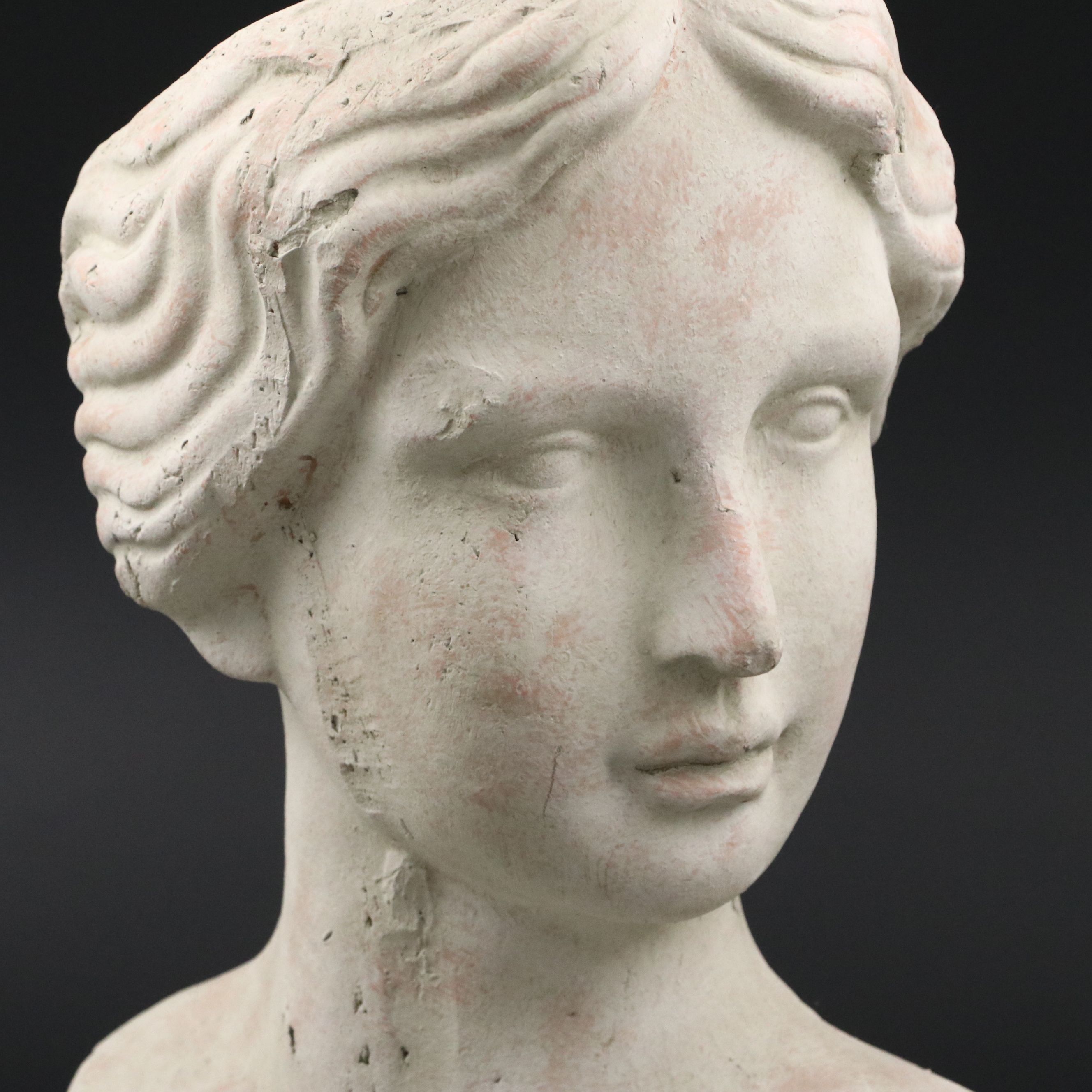 Ballard Designs Classically Inspired Terracotta Bust Planter