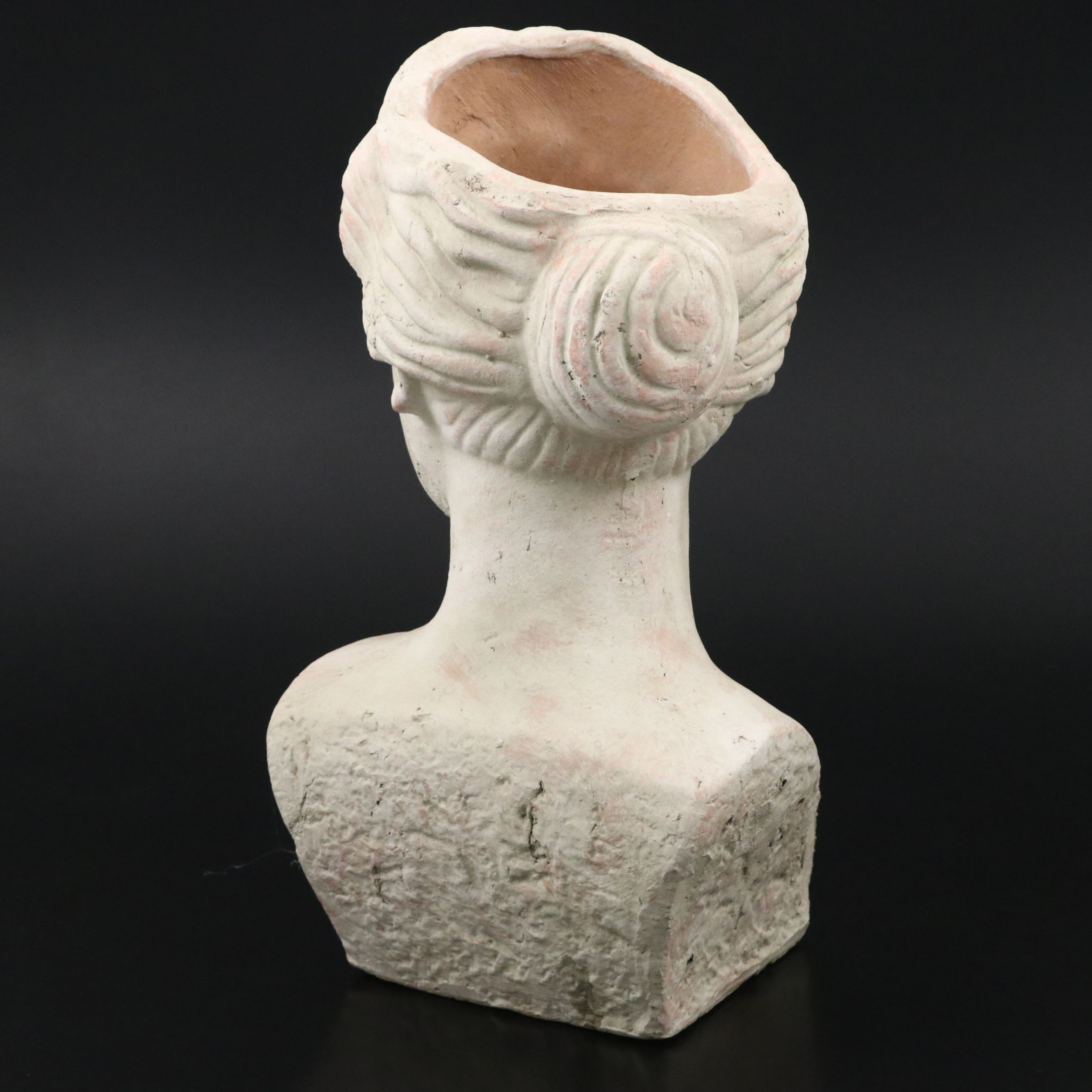 Ballard Designs Classically Inspired Terracotta Bust Planter