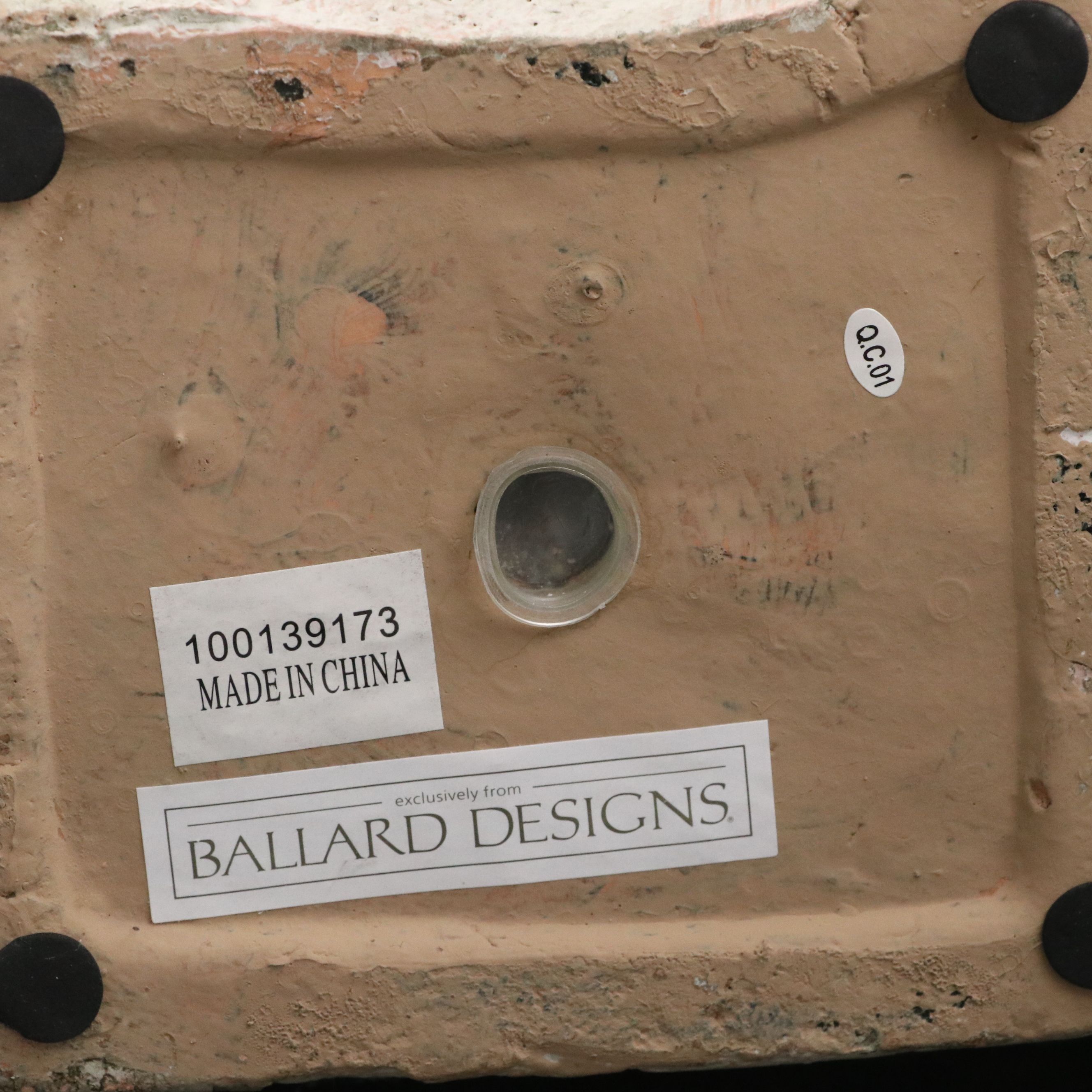 Ballard Designs Classically Inspired Terracotta Bust Planter