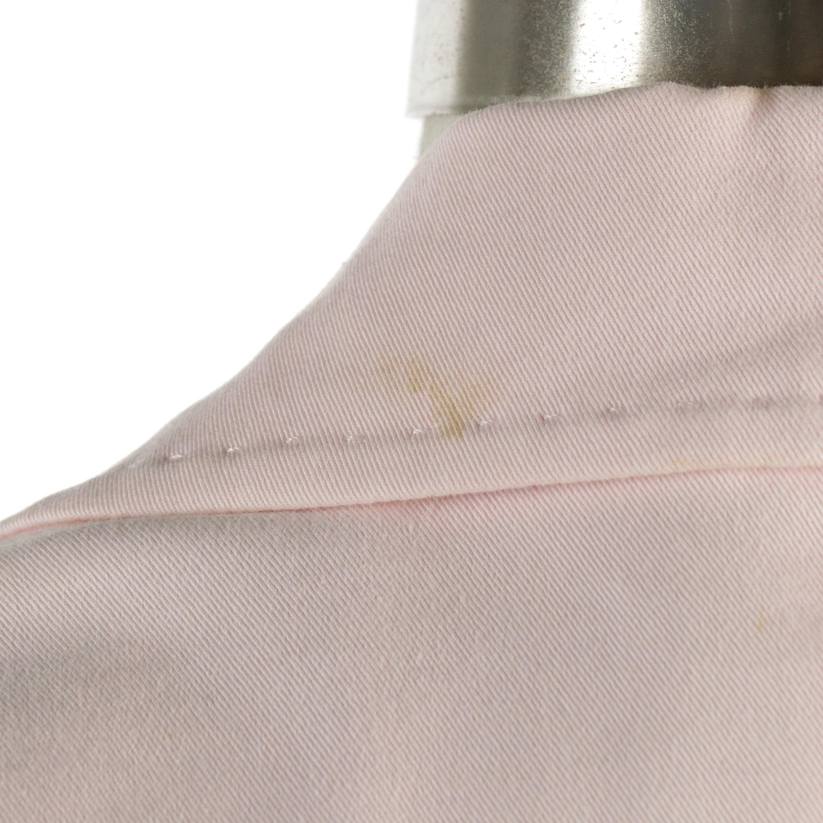 Dolce & Gabbana Single-Breasted Blazer in Baby Pink Stretch Cotton