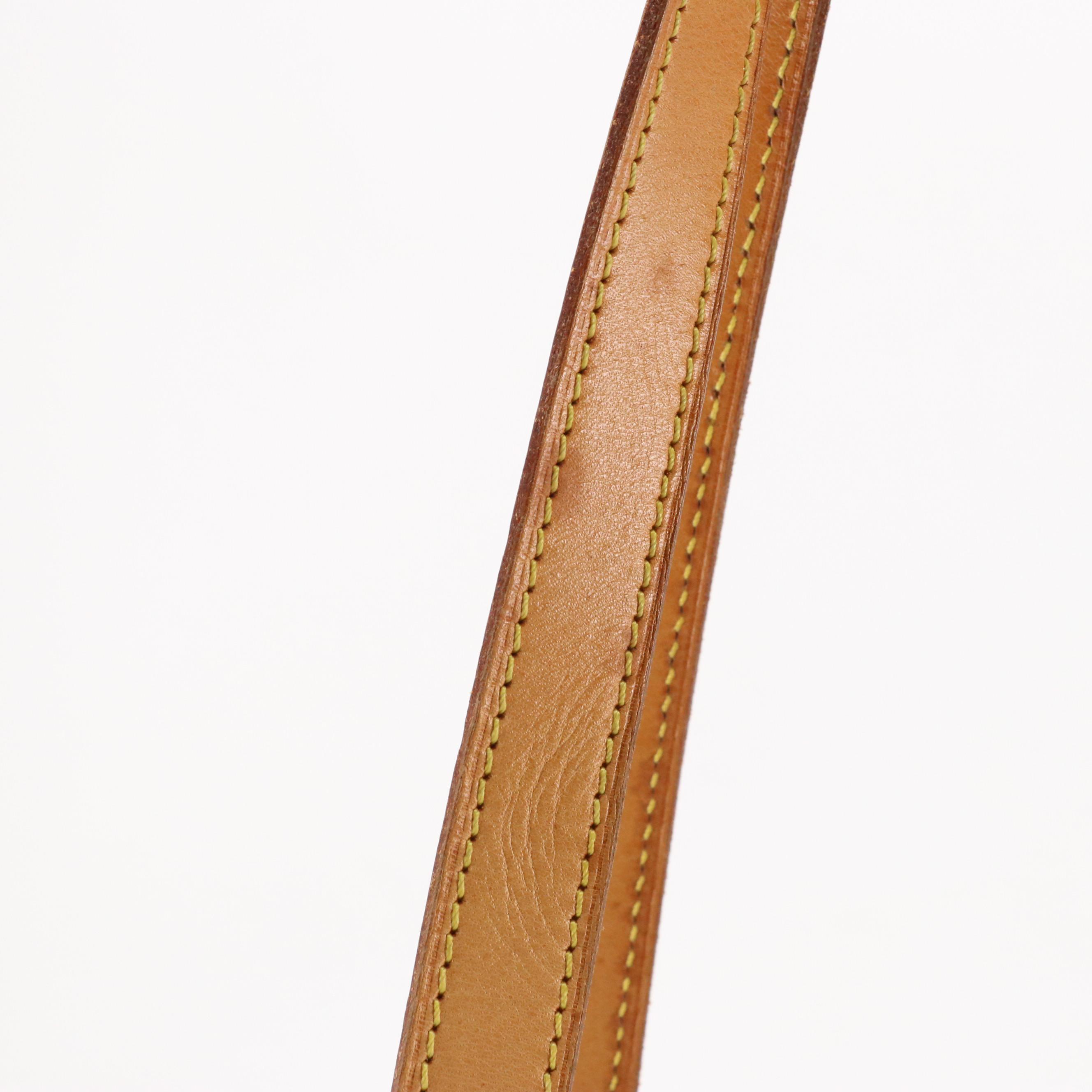 Louis Vuitton Sac Shopping Tote in Monogram Canvas and Vachetta Leather