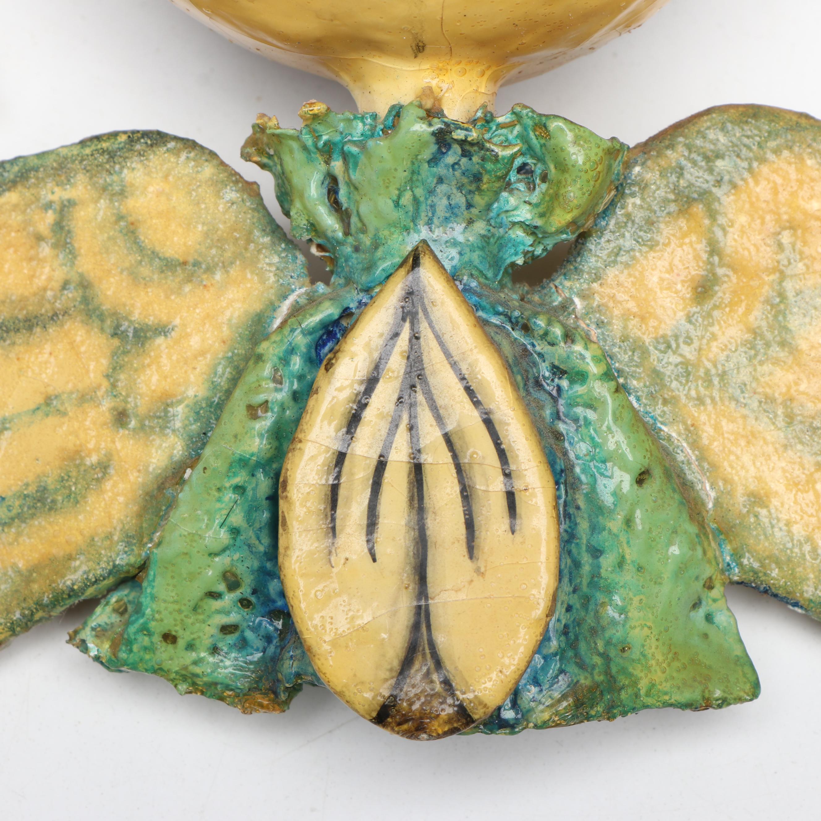 Folk Art Style Painted Glass Angel Ornaments