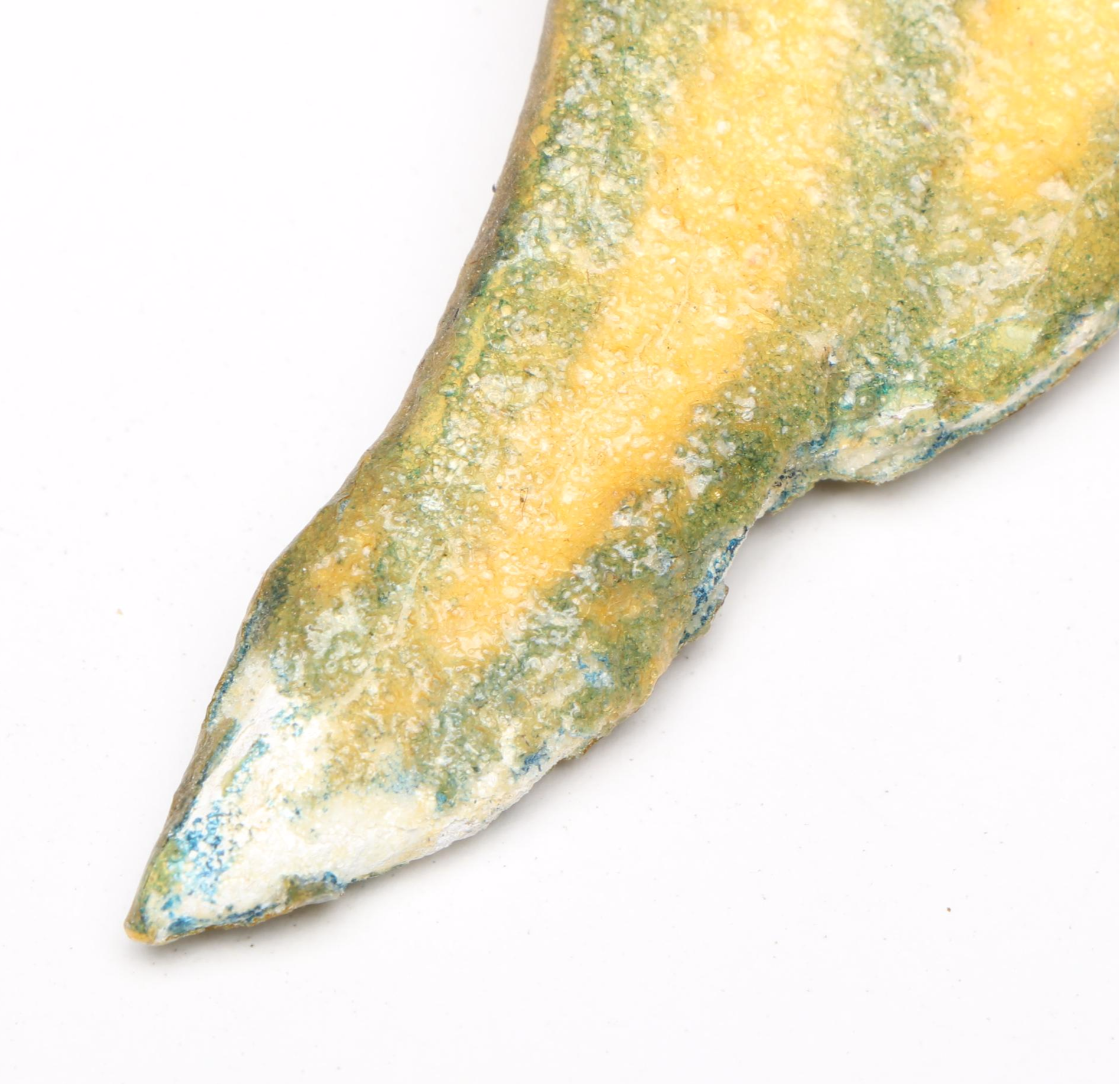 Folk Art Style Painted Glass Angel Ornaments