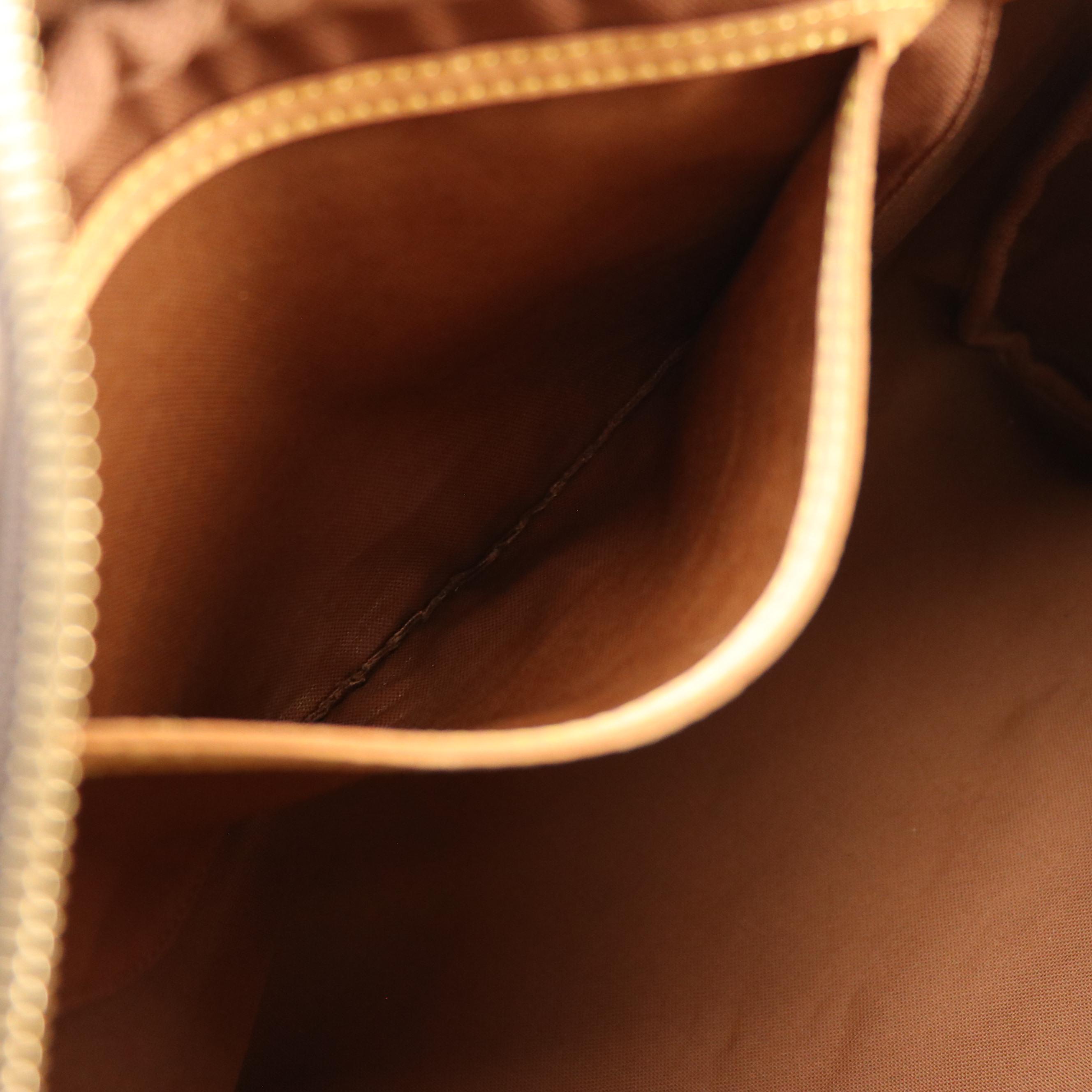 Louis Vuitton Montorgueil PM Bag in Monogram Canvas and Vachetta Leather