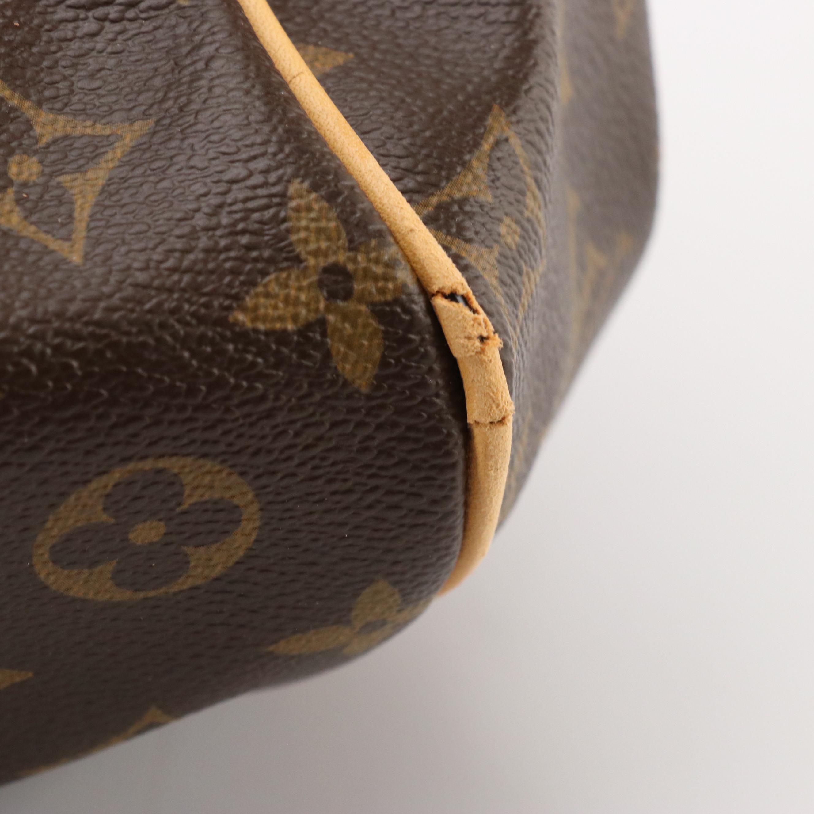 Louis Vuitton Montorgueil PM Bag in Monogram Canvas and Vachetta Leather