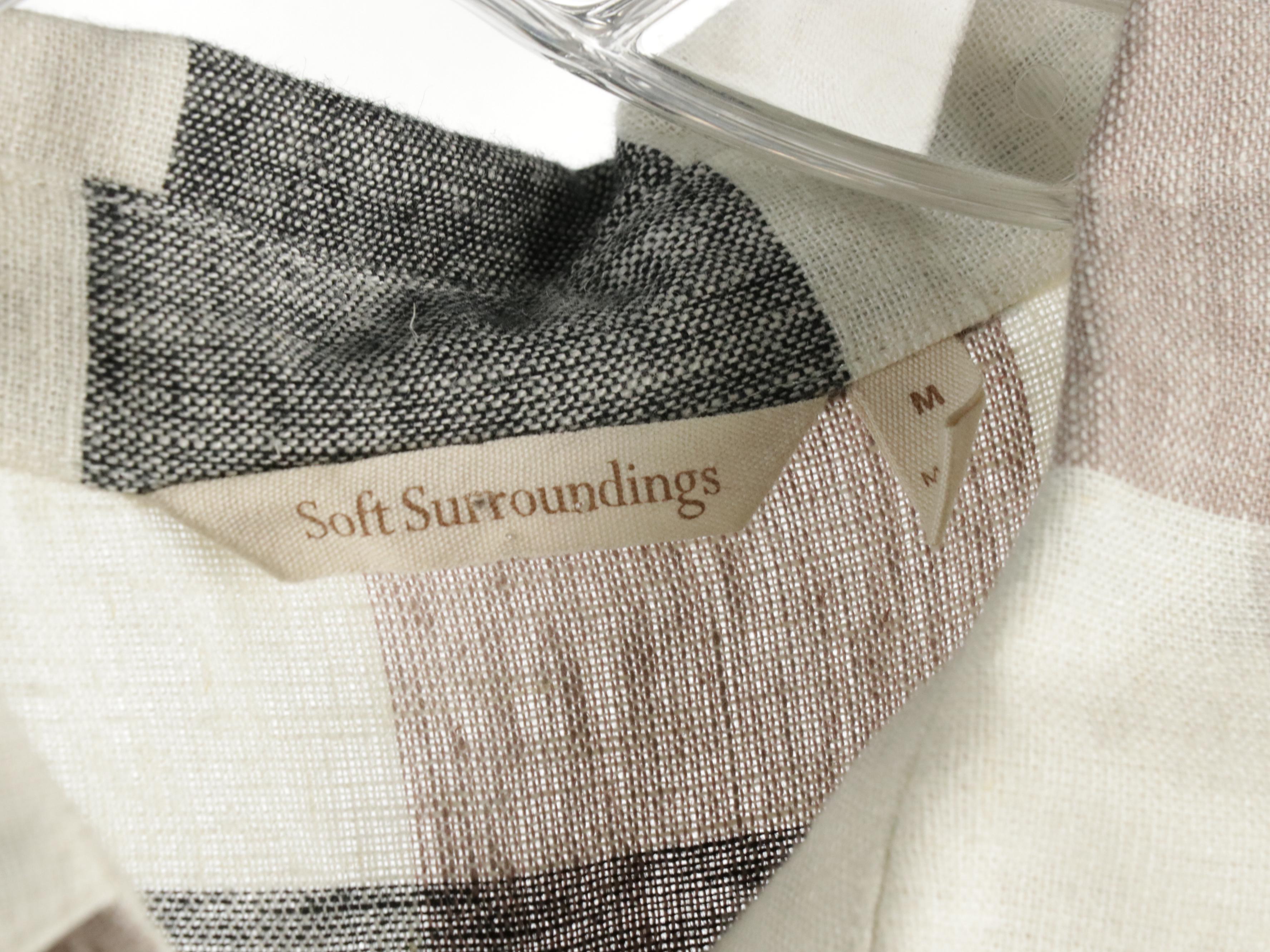 Soft Surroundings Linen and Vineyard Vines White Button-Down Shirts and Vests