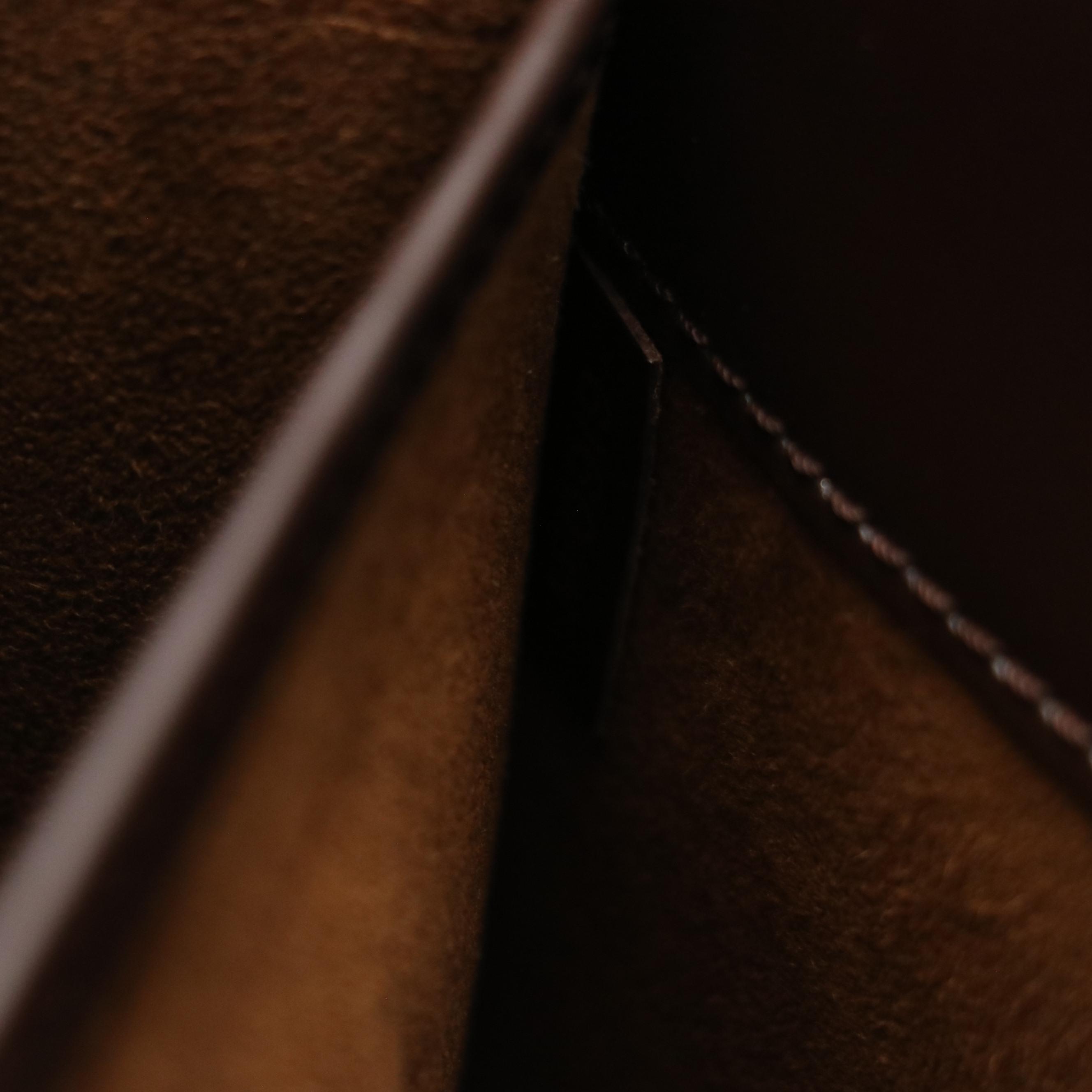 Louis Vuitton Altona PM Briefcase in Damier Ebene Canvas and Leather