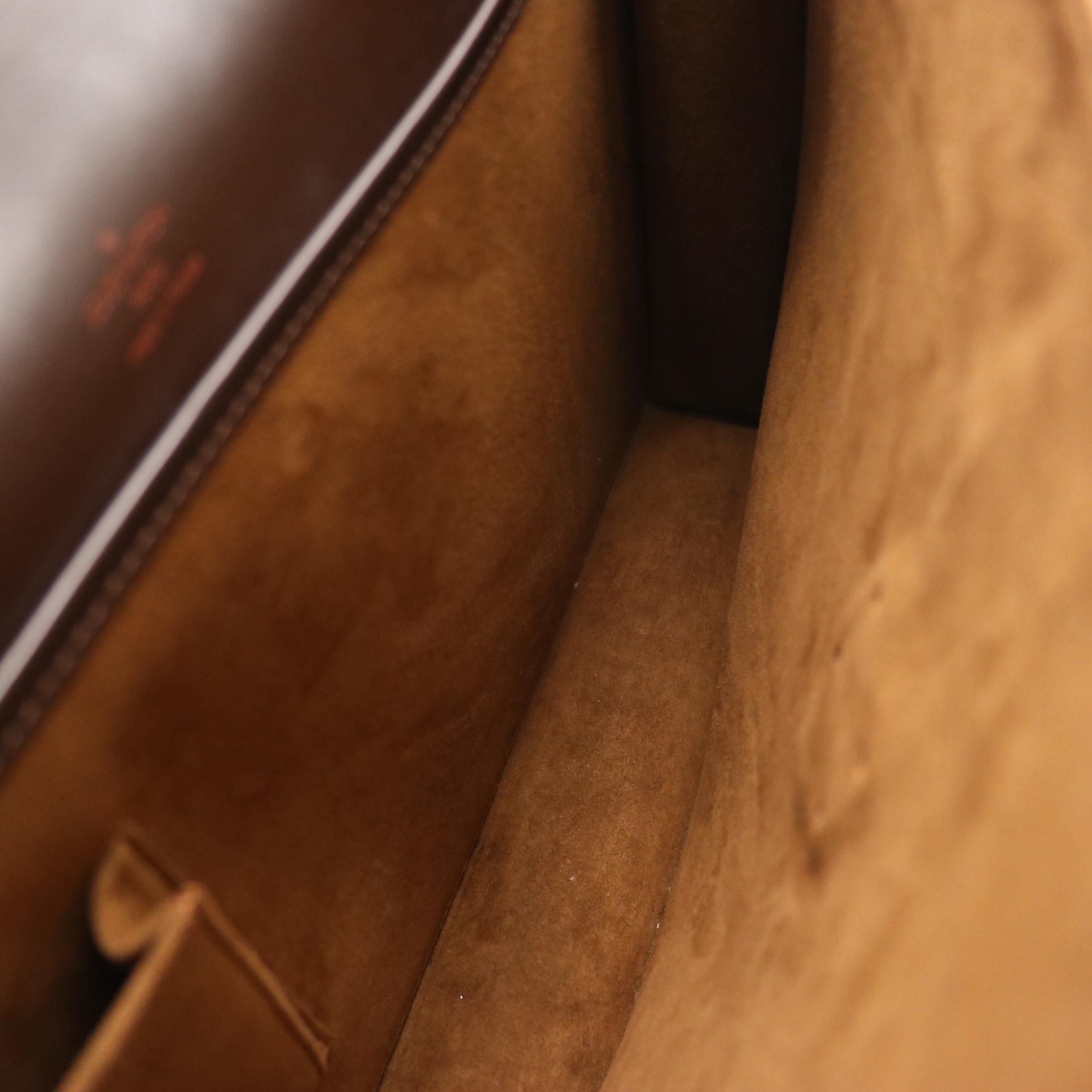 Louis Vuitton Altona PM Briefcase in Damier Ebene Canvas and Leather