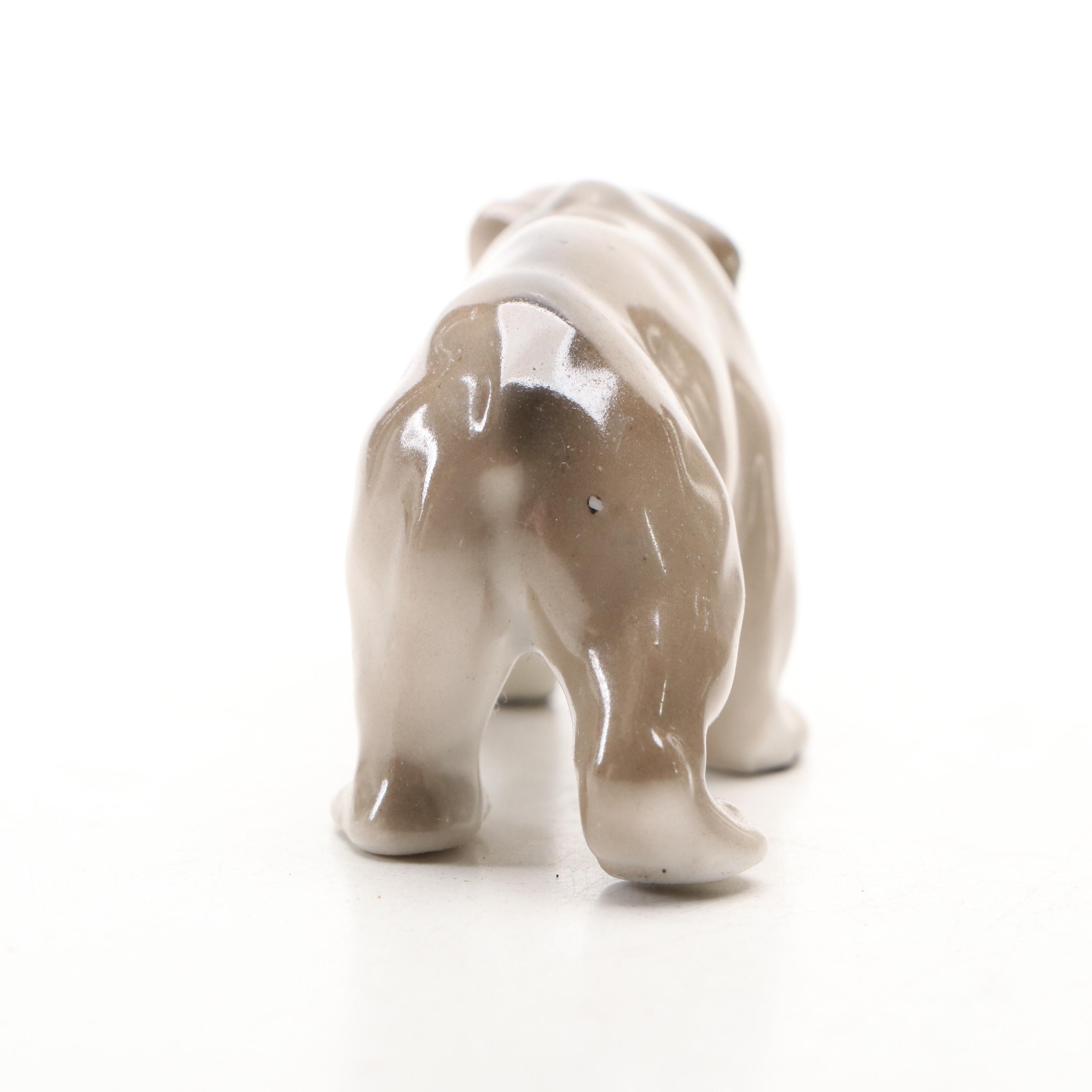 Royal Copenhagen and Erphila Porcelain Animal Figurines, 20th Century