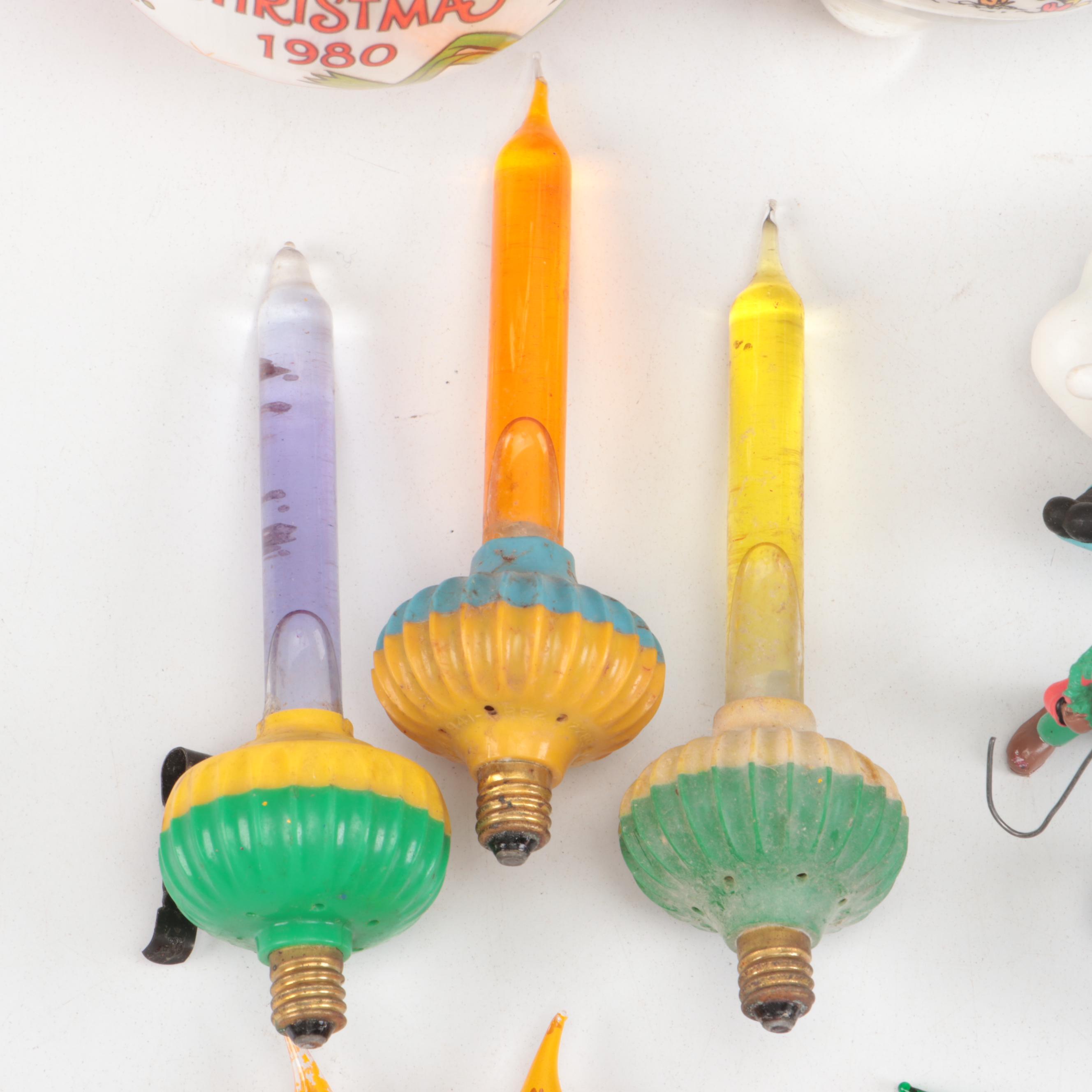 Spode "Christmas Tree" Porcelain Bowls, Waterford Glass Ornament, and More Décor