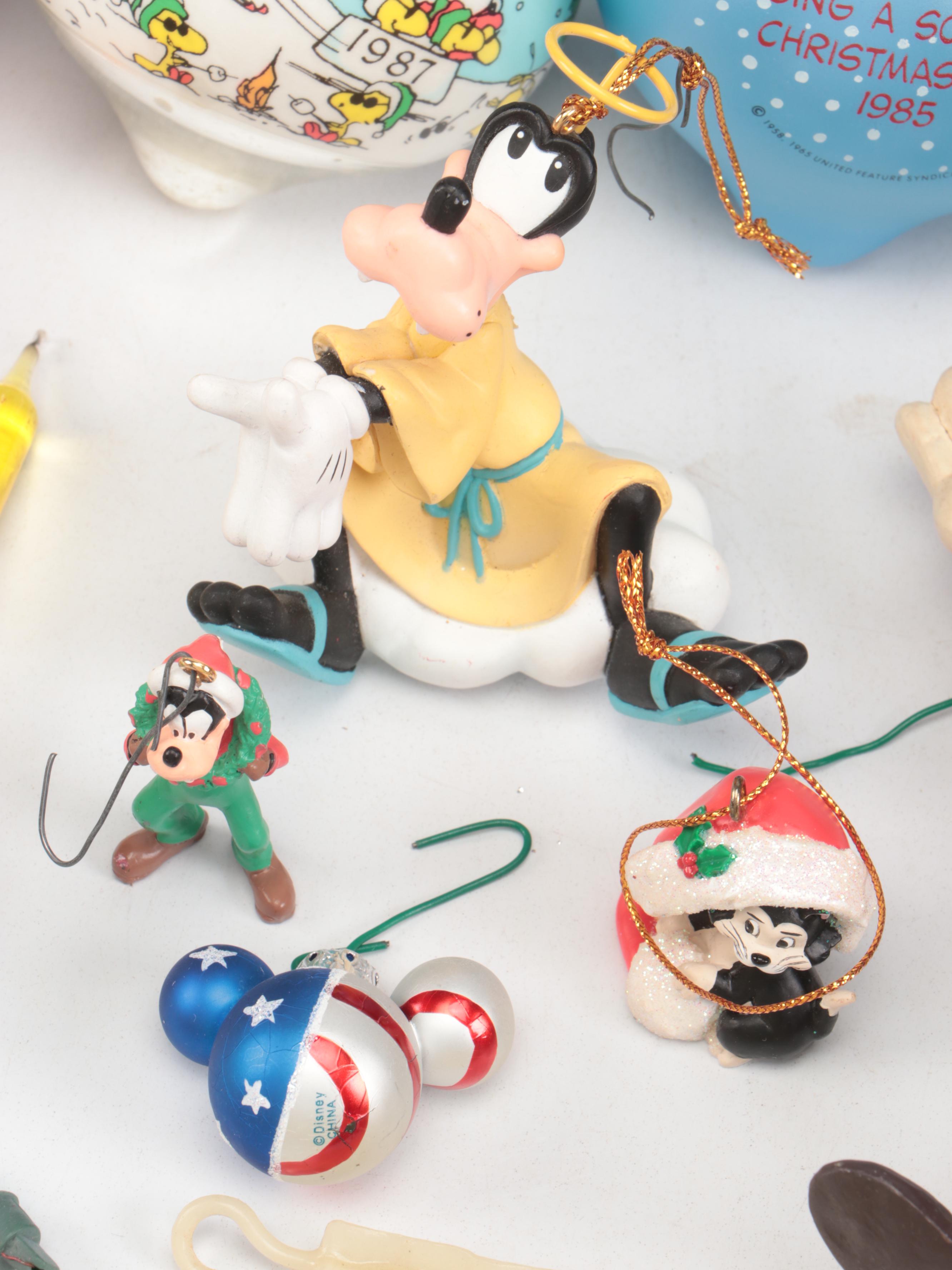 Spode "Christmas Tree" Porcelain Bowls, Waterford Glass Ornament, and More Décor