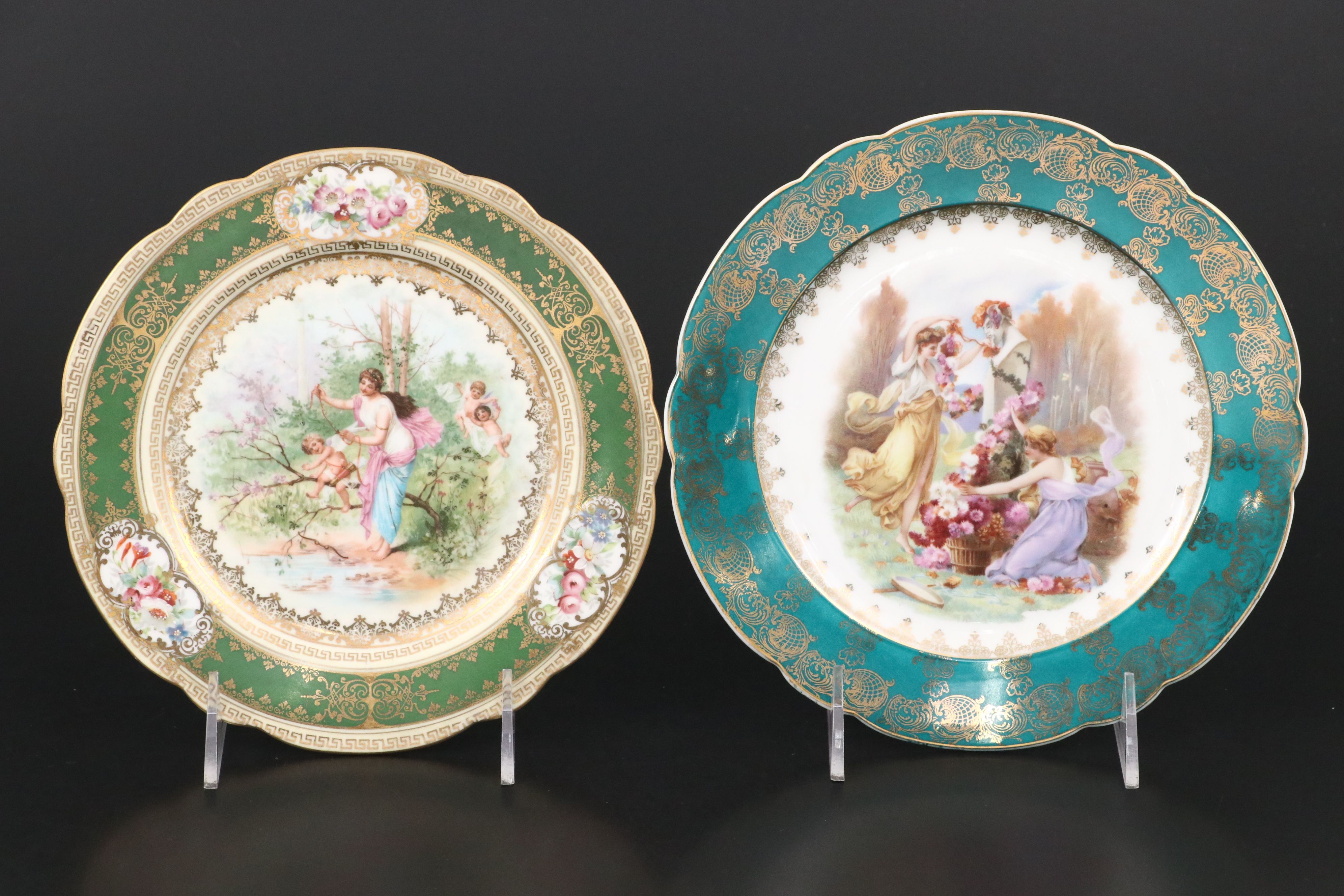 Tressemanes & Vogt, Schumann Azburg and More Porcelain Plates