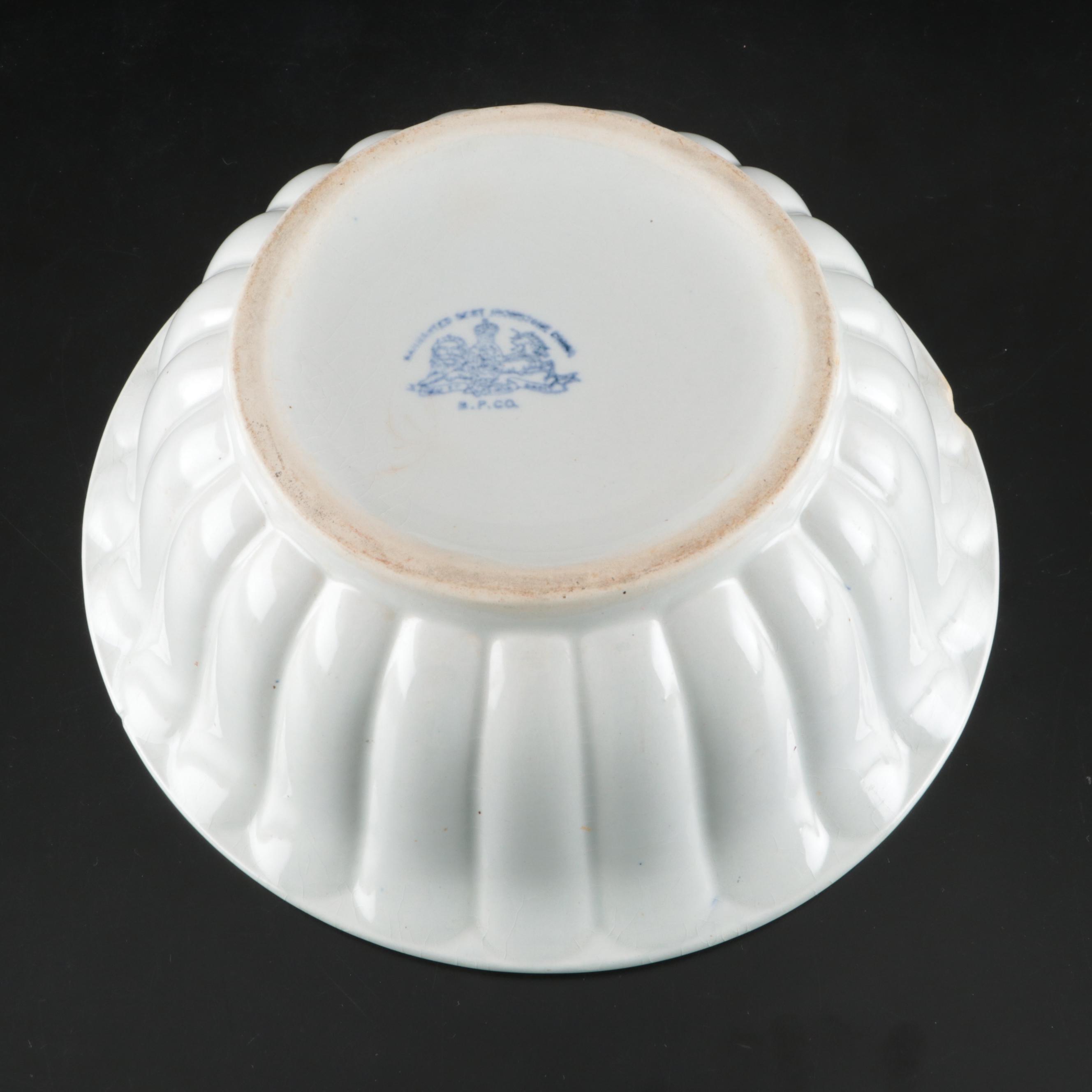 Tulip Glass Vases with Milk Glass Cake Stand and Bowl with Other Glassware