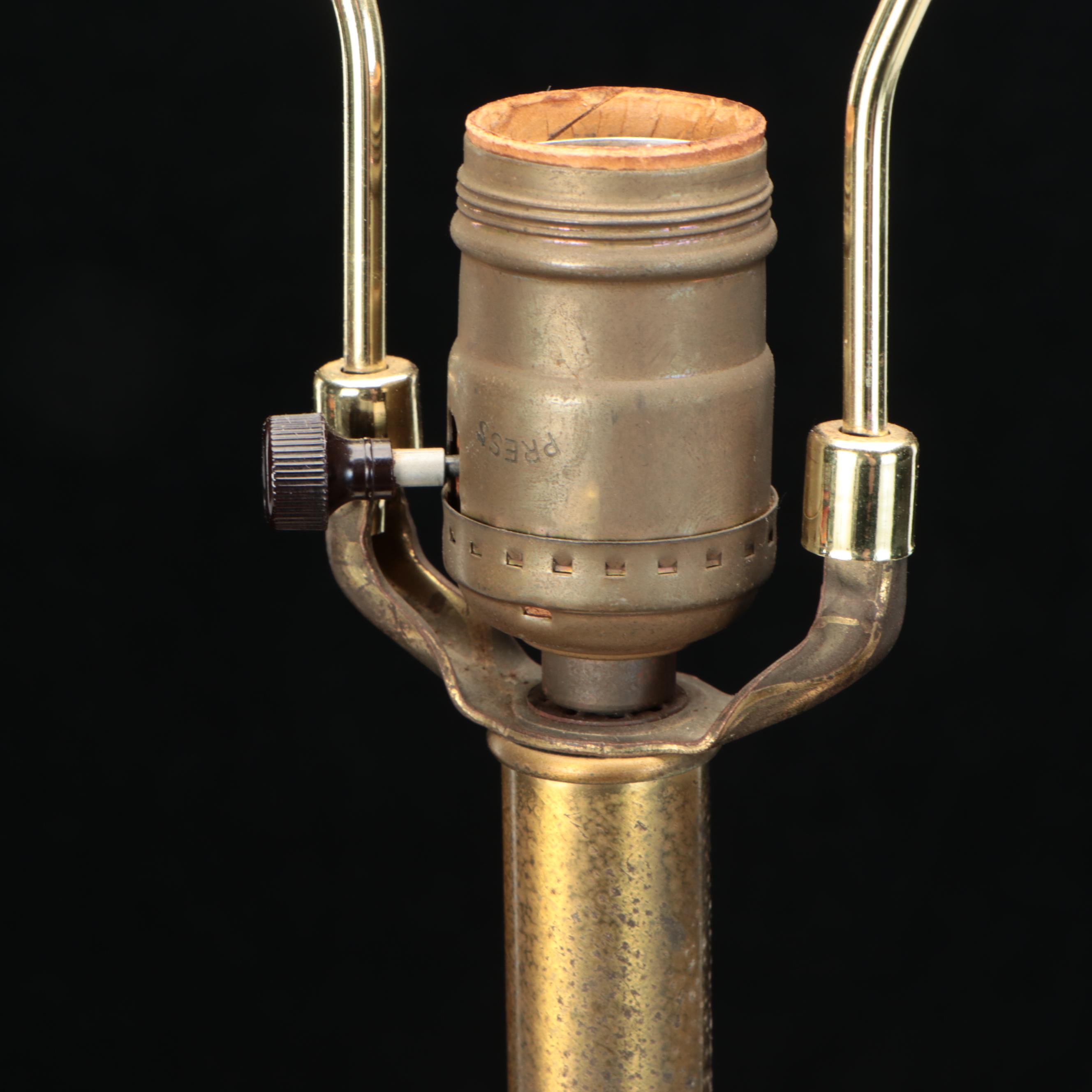 Italian Carved Alabaster Urn with Fruit Topiary Table Lamp, Mid-20th Century