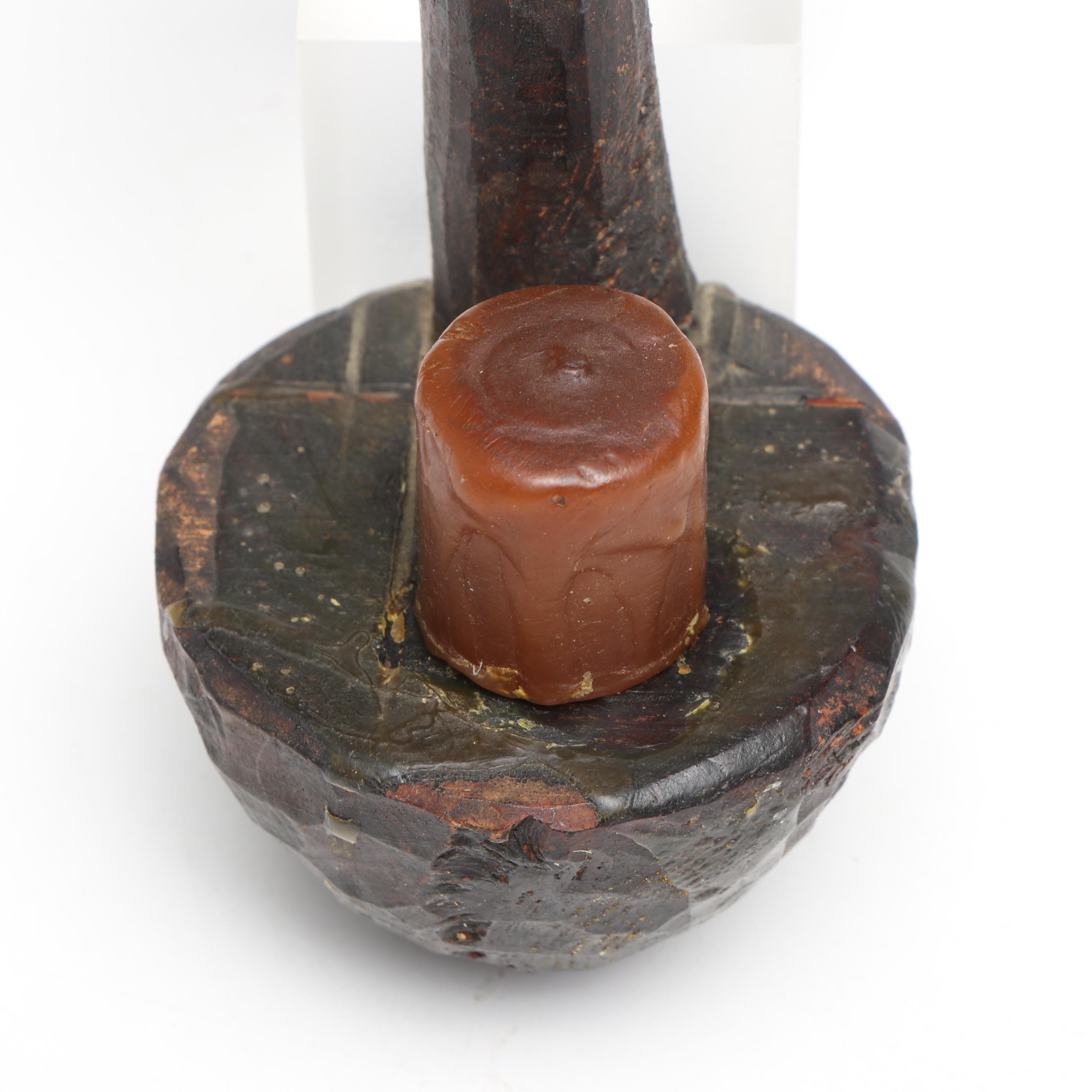 Indian Carved Wood Stamps with Spanish and Other Decor