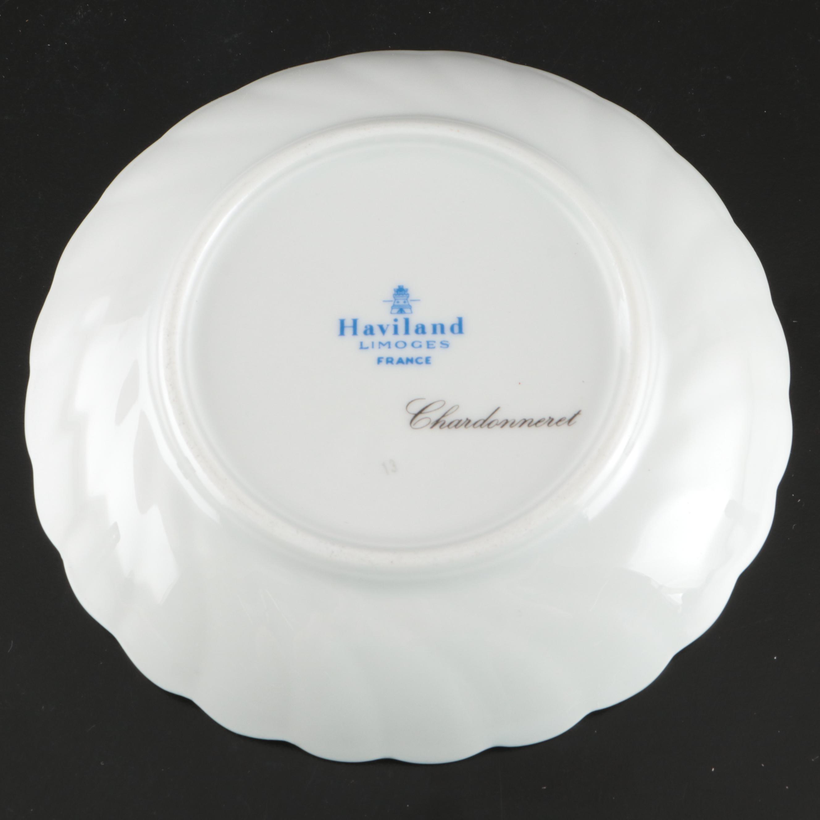 Haviland Limoges Porcelain Bird and Quail Trinket Dishes