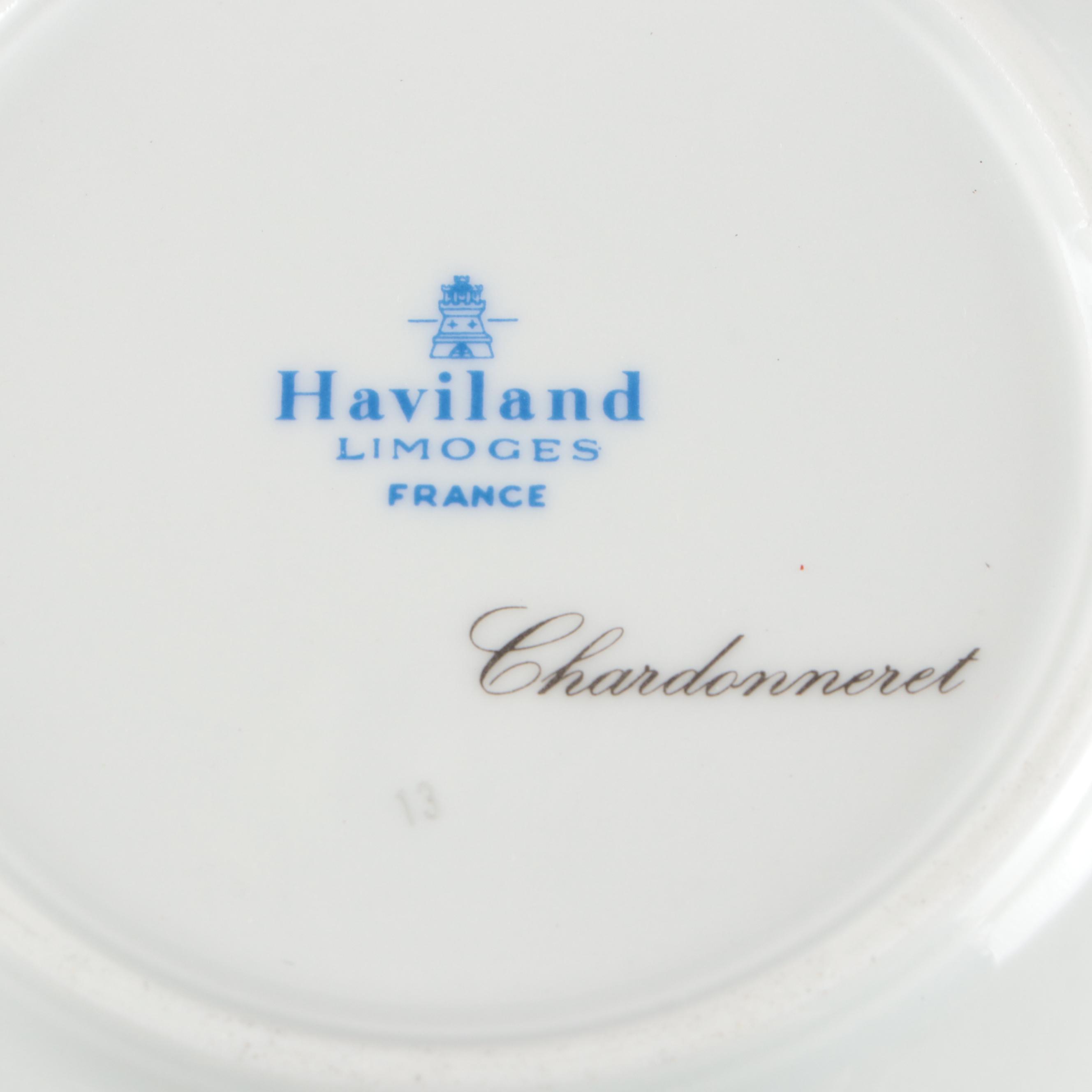 Haviland Limoges Porcelain Bird and Quail Trinket Dishes