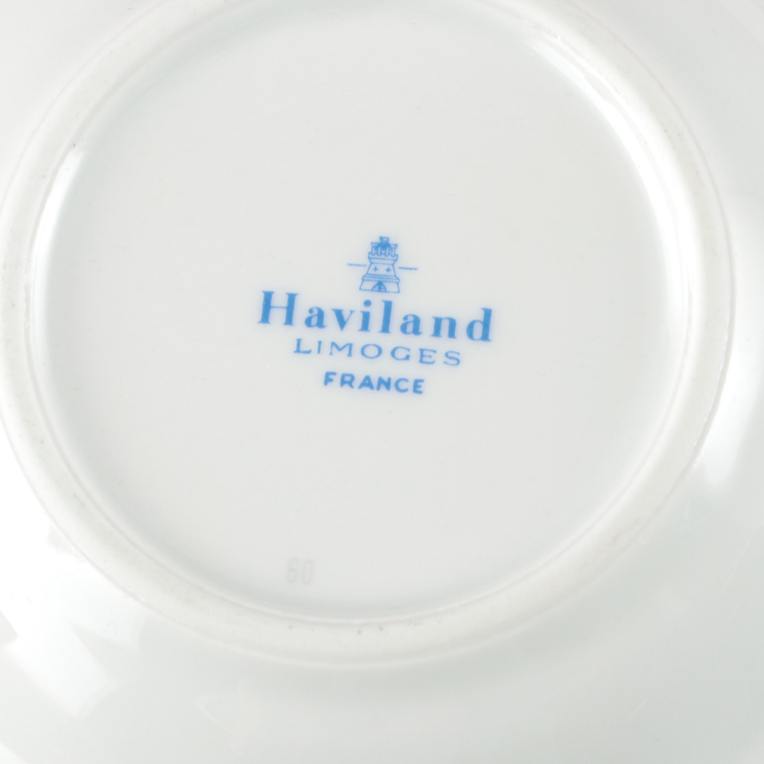 Haviland Limoges Porcelain Bird and Quail Trinket Dishes