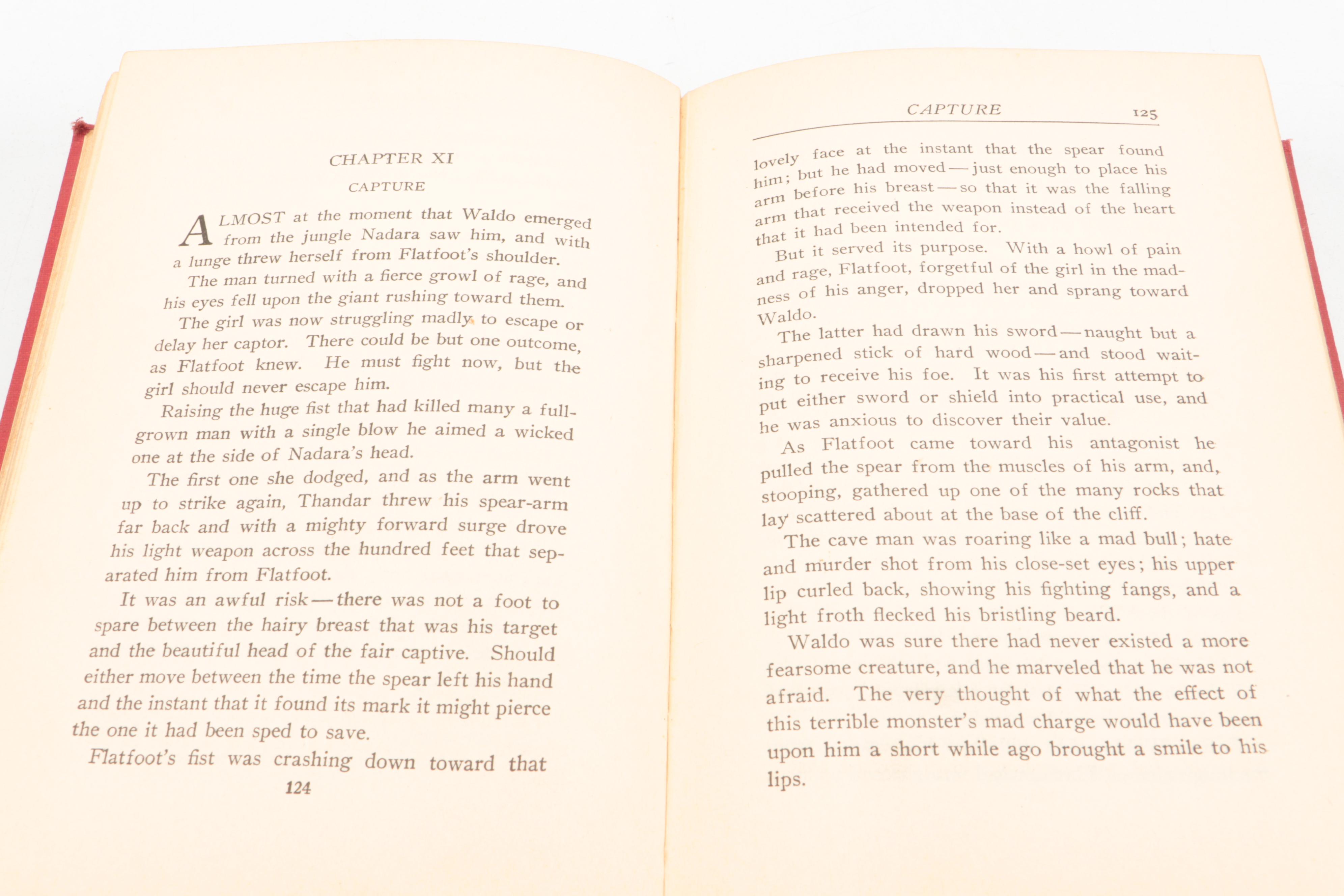 "Tarzan the Terrible" and "The Cave Girl" by Edgar Rice Burroughs, 1920s