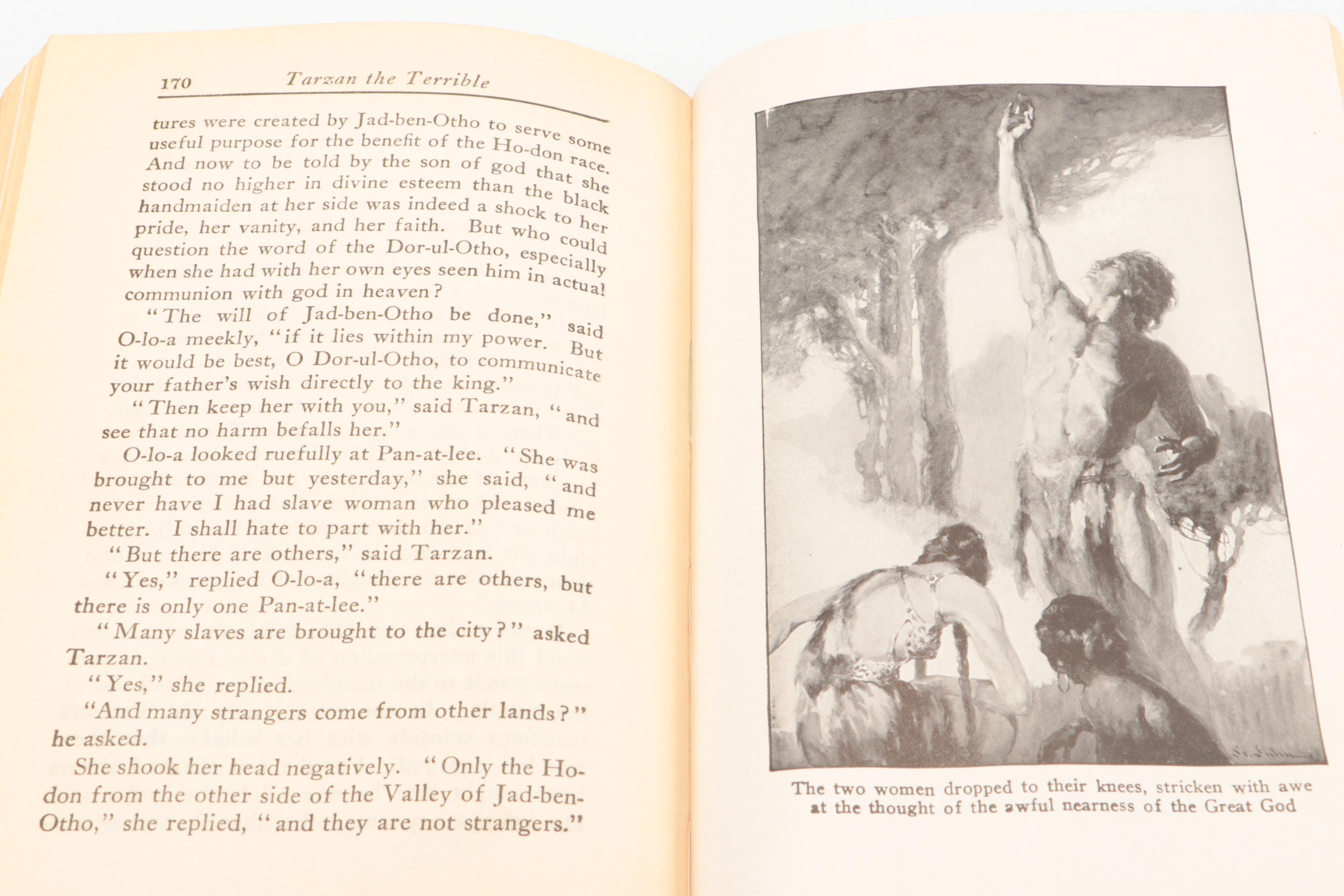 "Tarzan the Terrible" and "The Cave Girl" by Edgar Rice Burroughs, 1920s