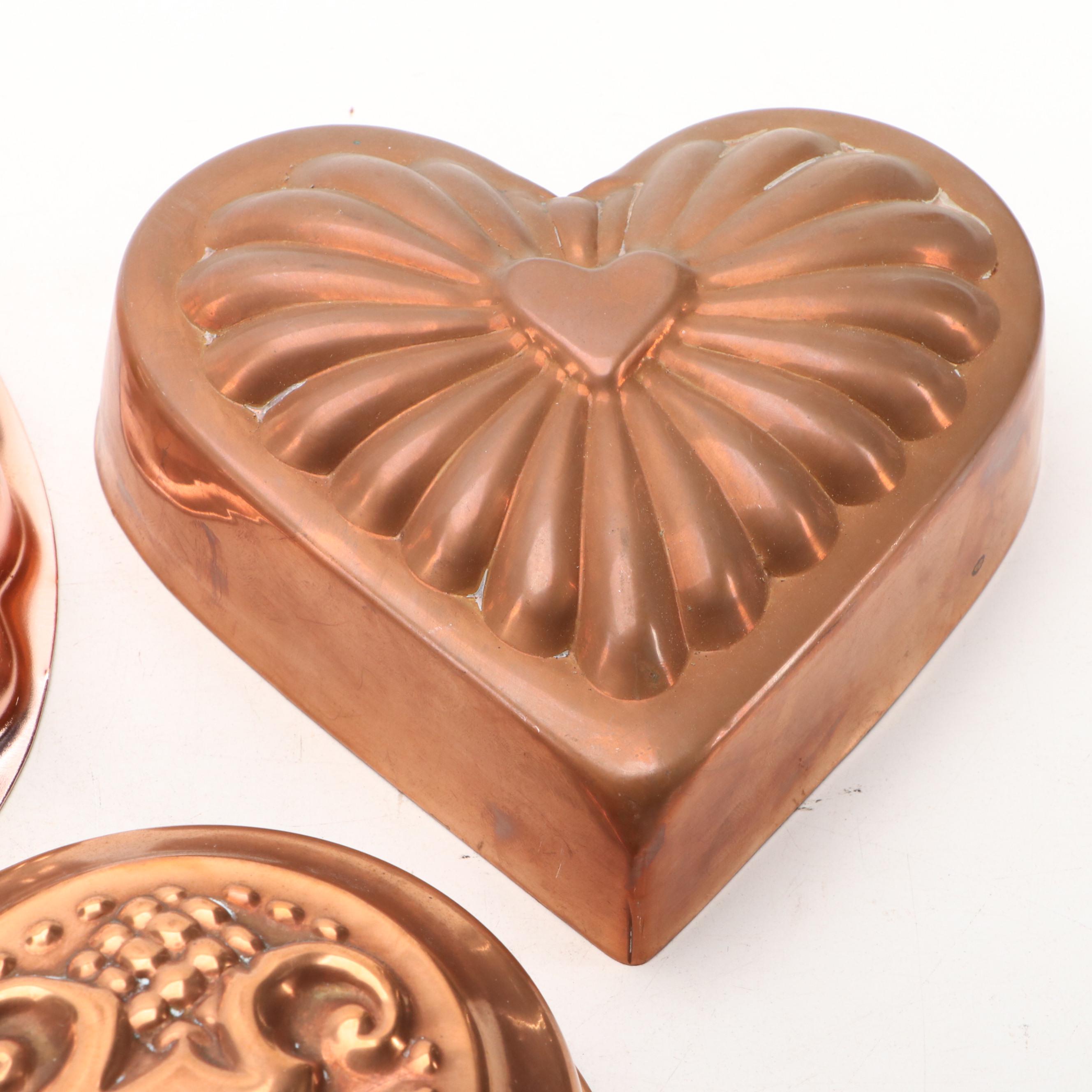 Copper Plate and Metal Cake Molds