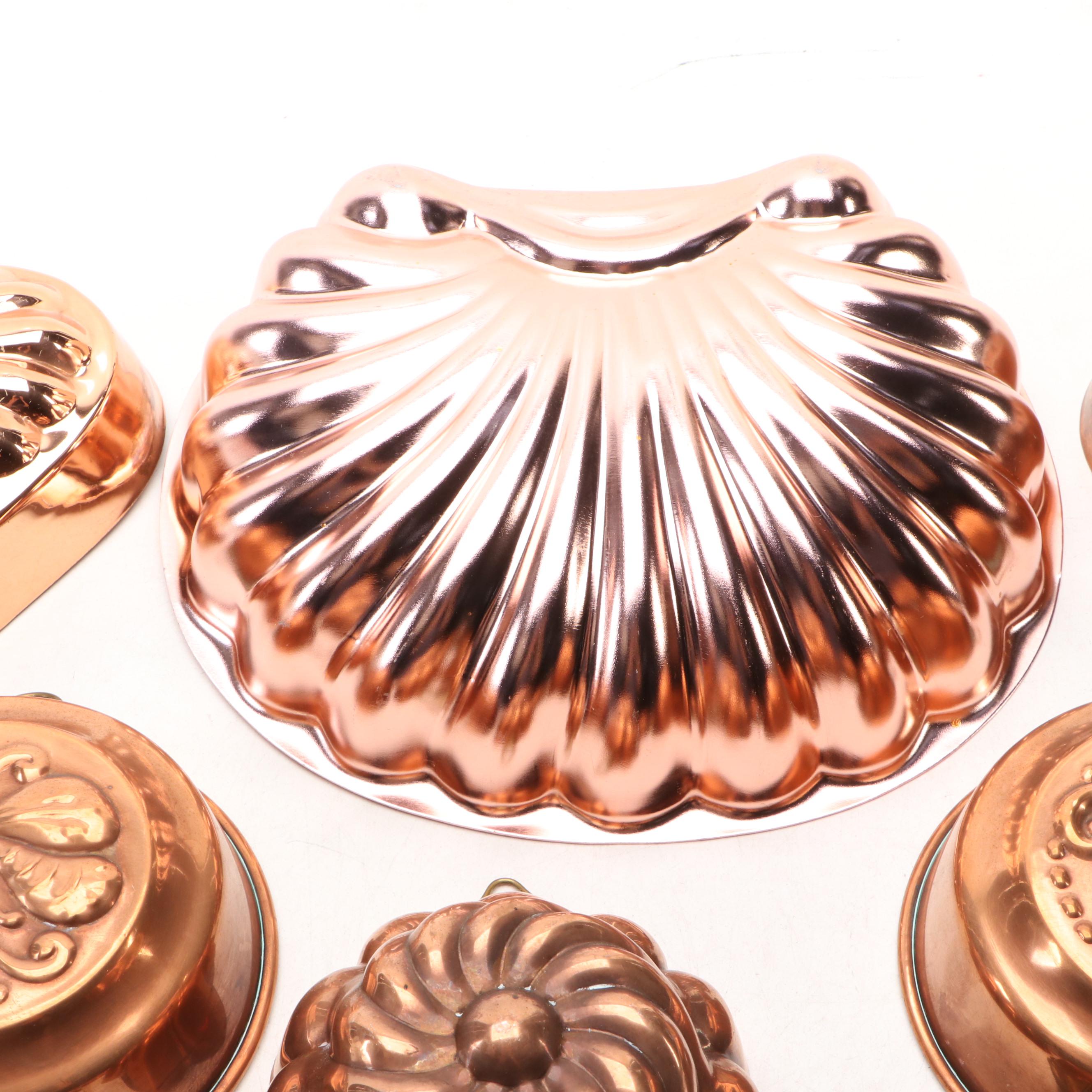Copper Plate and Metal Cake Molds