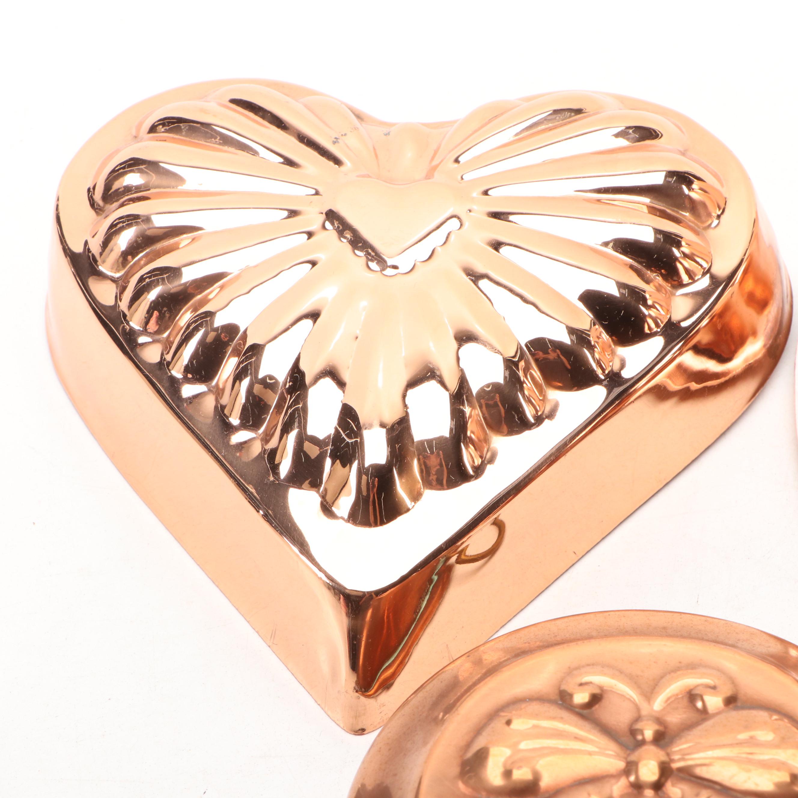 Copper Plate and Metal Cake Molds