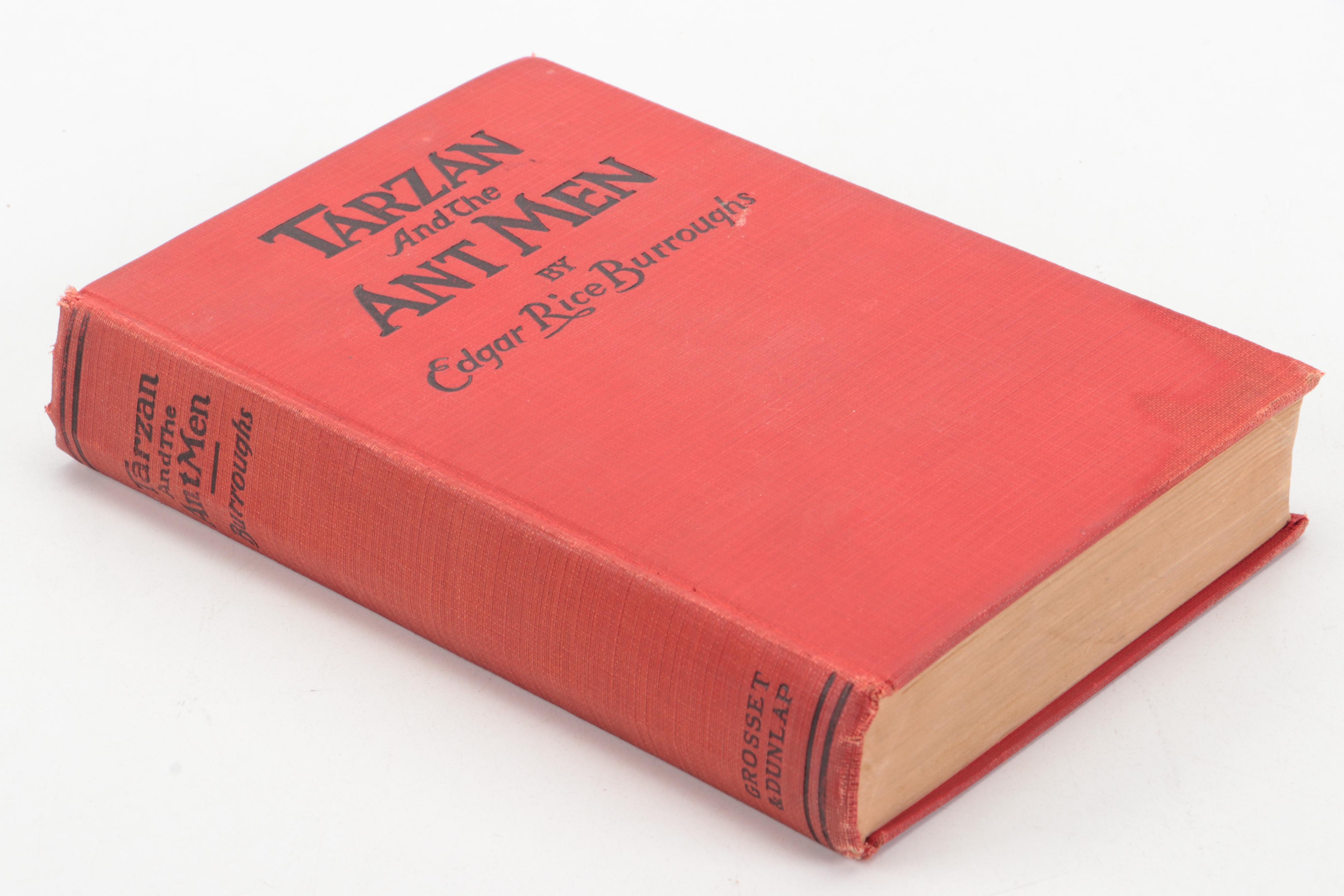 "Tarzan and the Ant Men" and More Books by Edgar Rice Burroughs