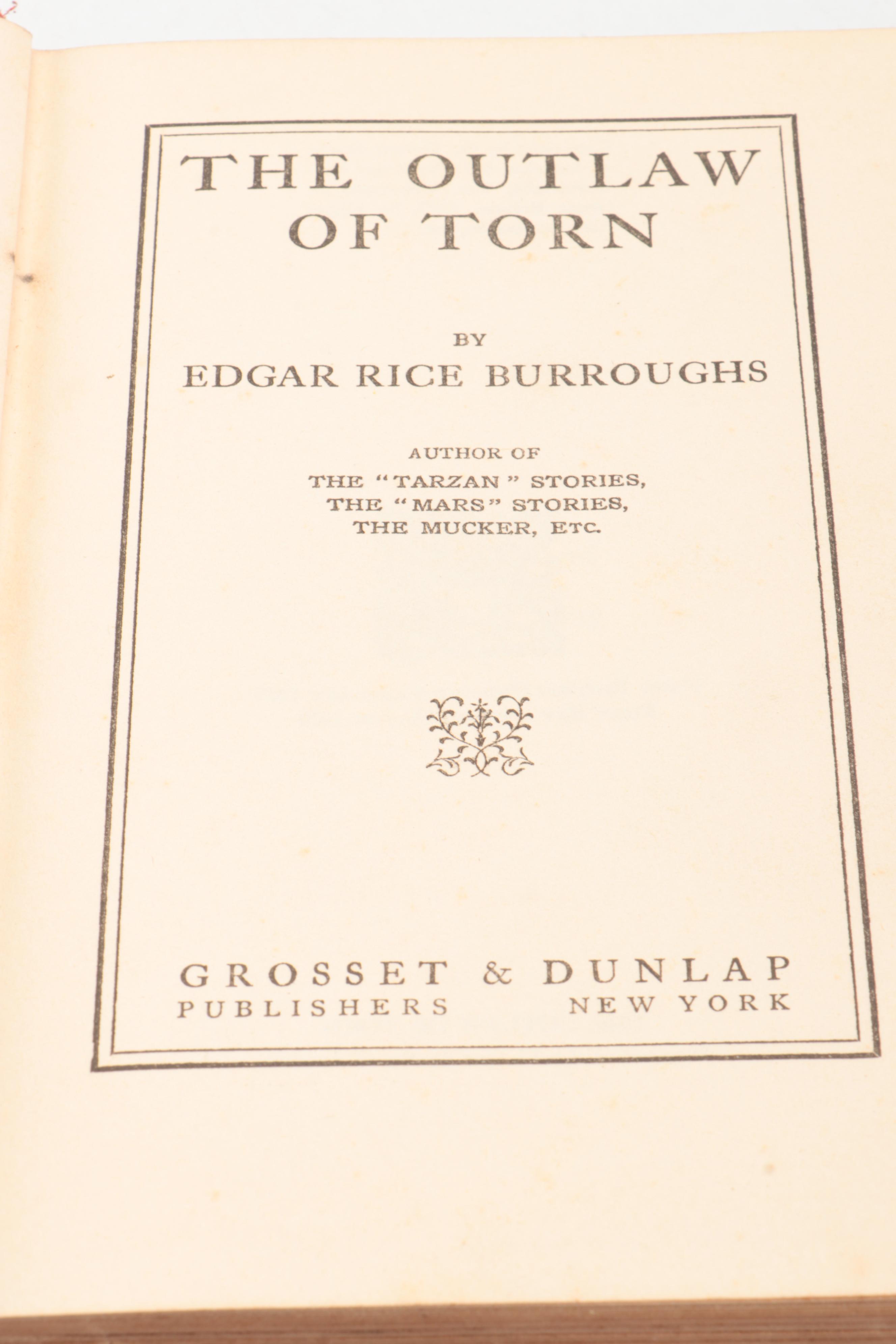 "Tarzan and the Ant Men" and More Books by Edgar Rice Burroughs