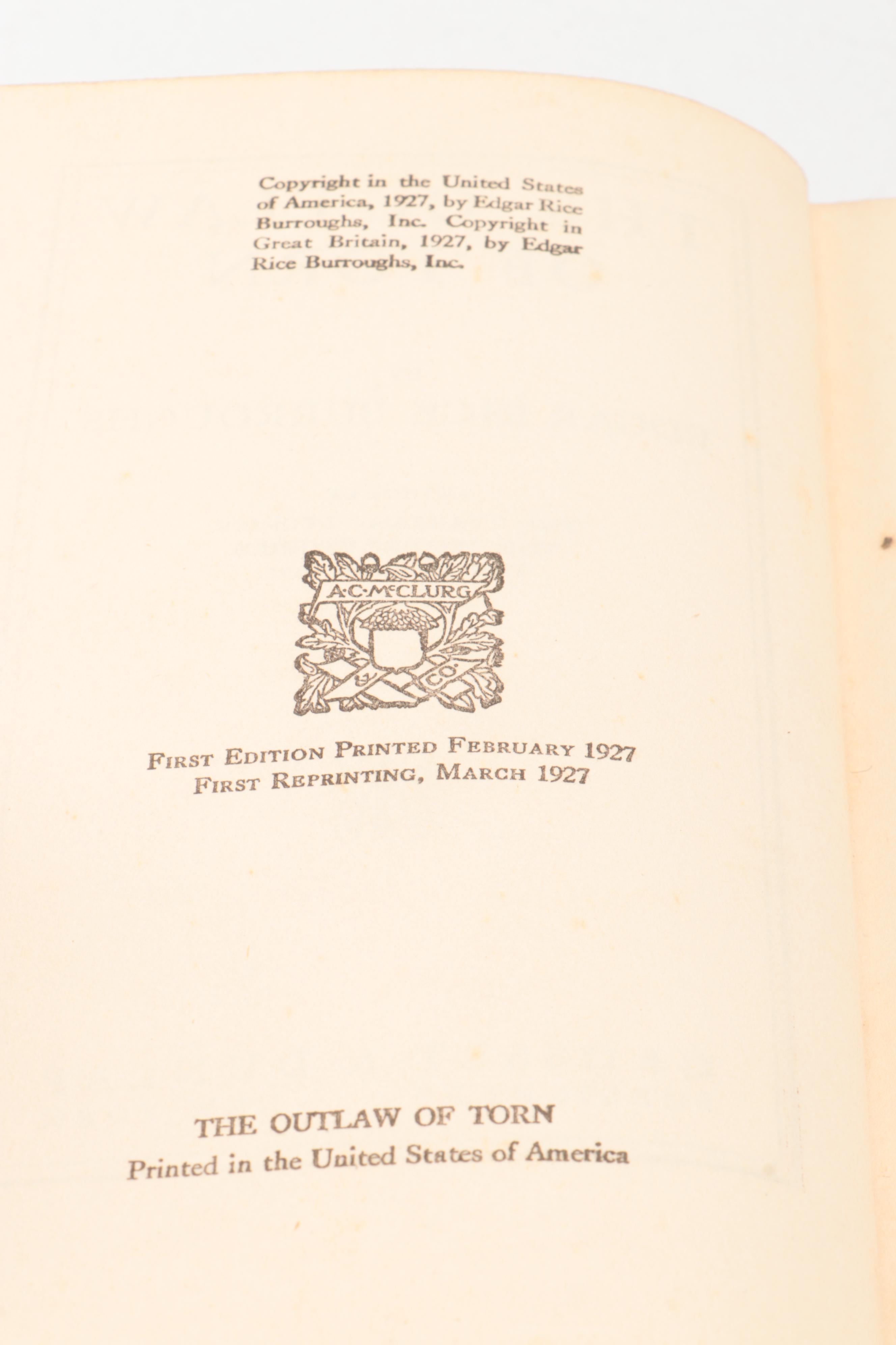 "Tarzan and the Ant Men" and More Books by Edgar Rice Burroughs